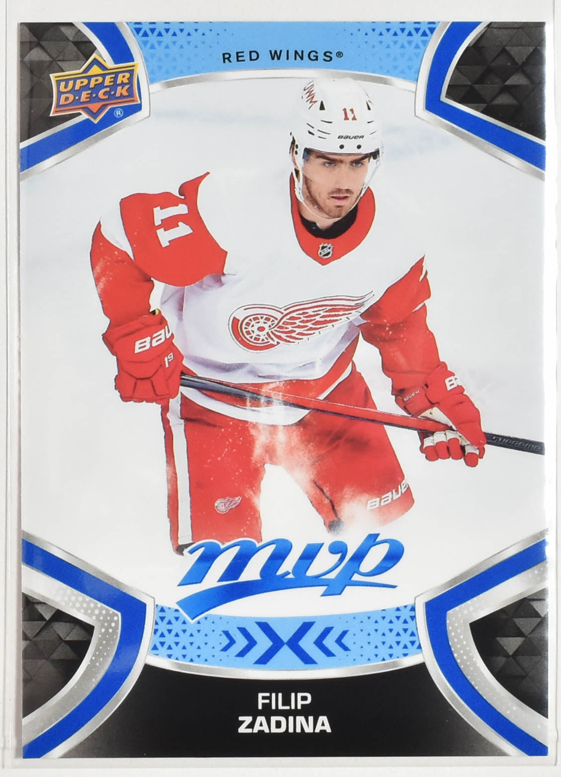 Filip Zadina 112 Detroit Red Wings MVP Upper Deck 2021 Hockey