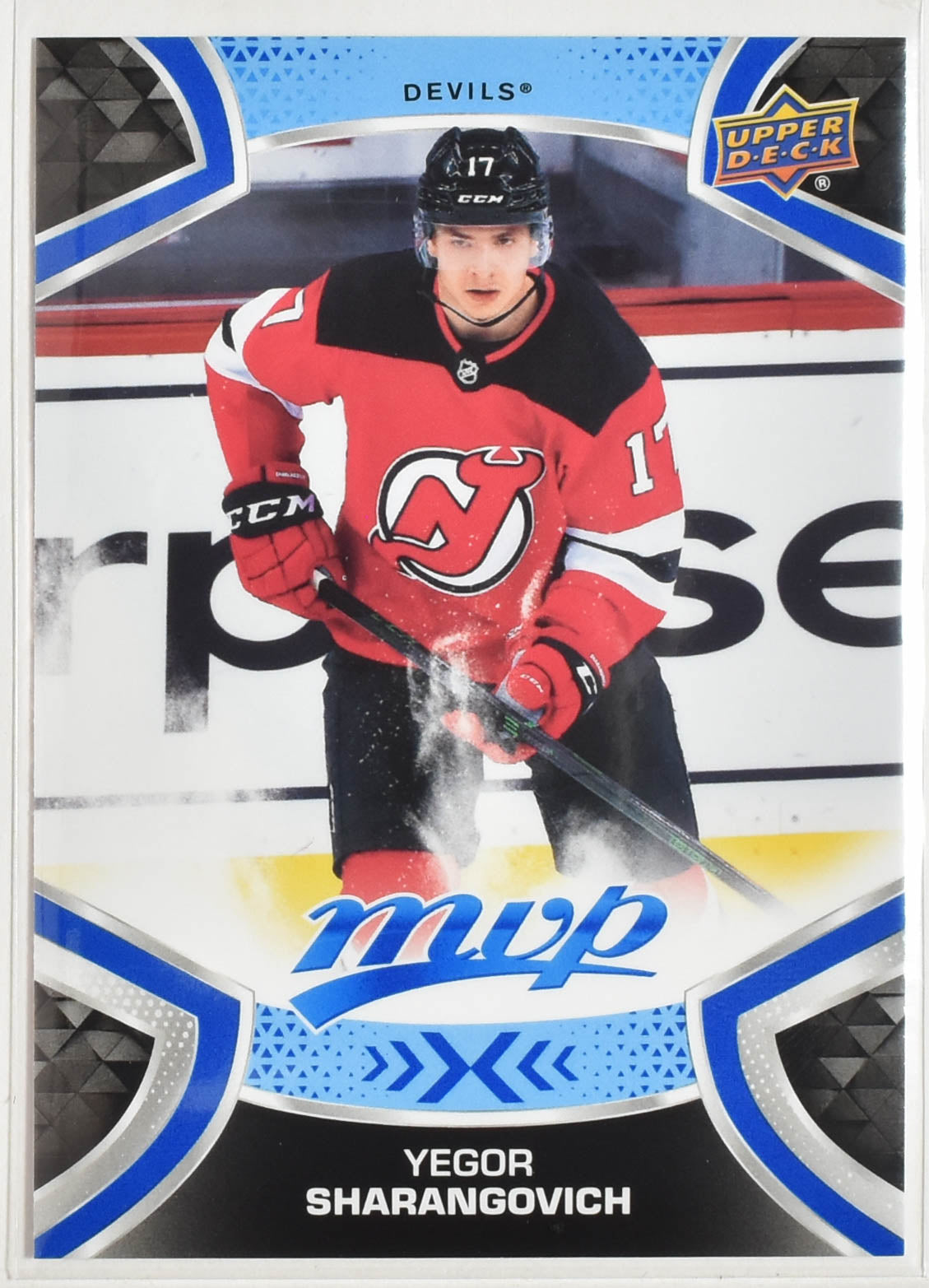 Yegor Sharangovich 146 Devils MVP Upper Deck 2021 Hockey