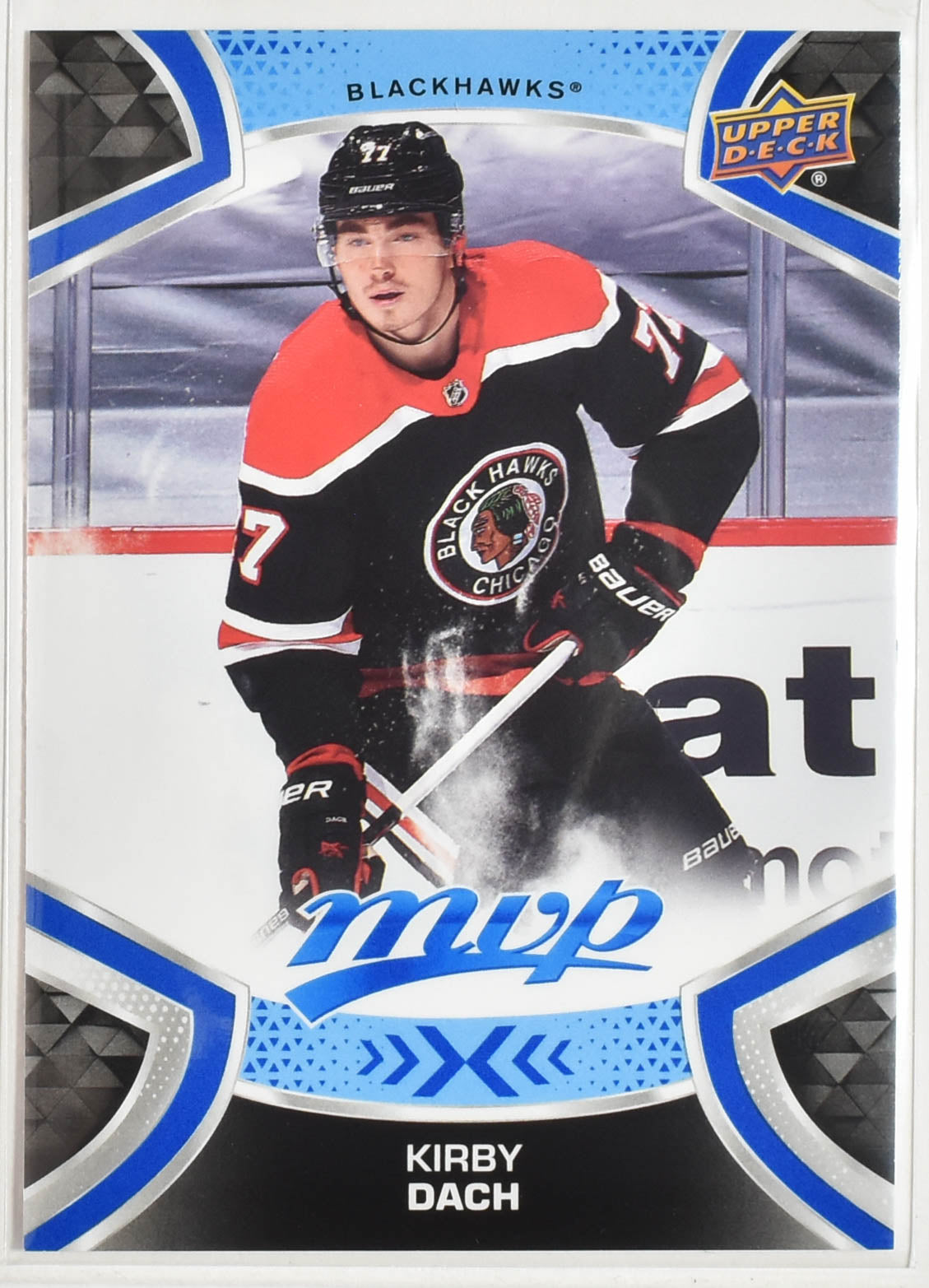 Kirby Dach 177 Chicago Black Hawks MVP Upper Deck 2021 Hockey
