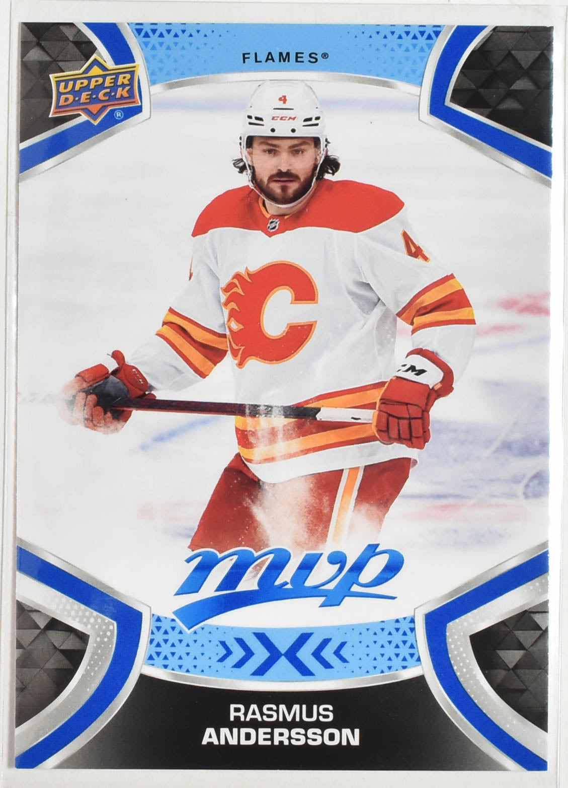 Rasmus Andersson 115 Flames MVP Upper Deck 2021 Hockey