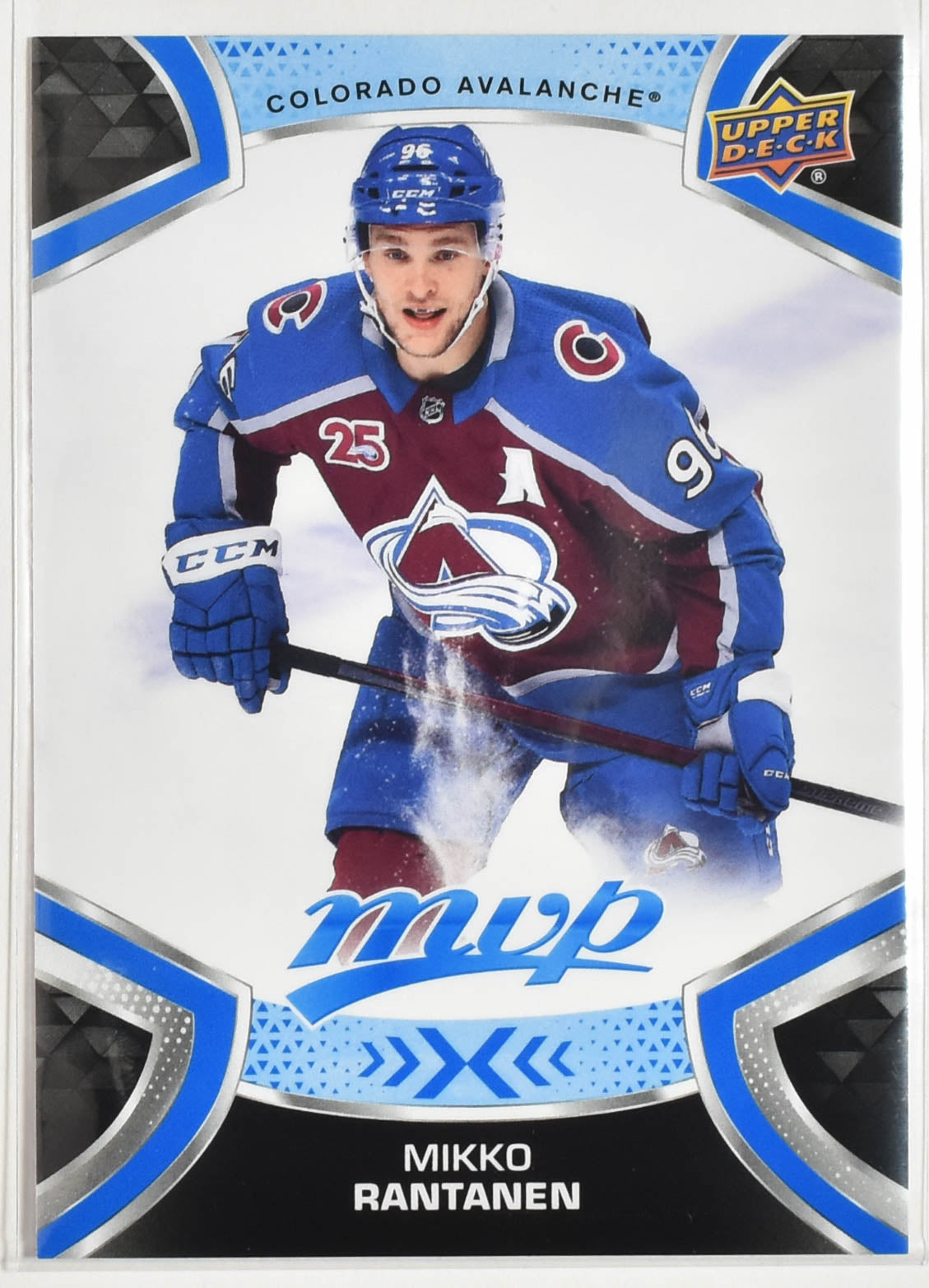 Mikko Rantanem 96 MVP NHL Hockey Card Upper Deck 2021-2022