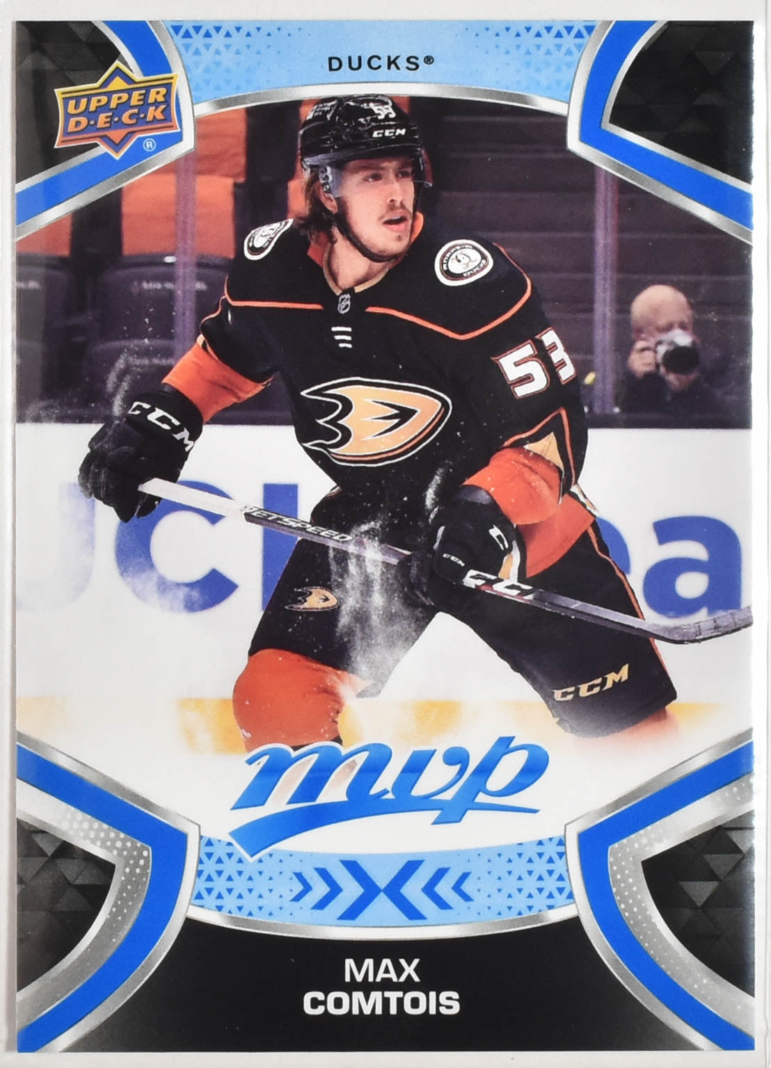 Max Comtois 38 Ducks MVP Upper Deck 2021 Hockey