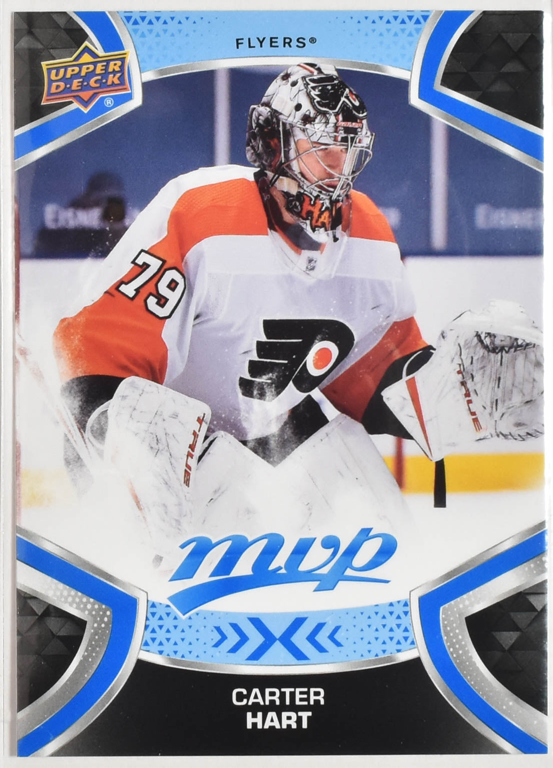 Carter Hart 79 Philly MVP Upper Deck 2021 Hockey
