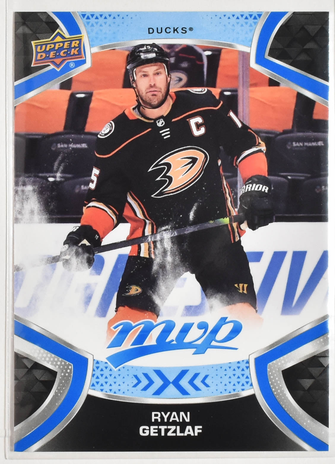 Ryan Getzlaf 15 Ducks MVP Upper Deck 2021 Hockey