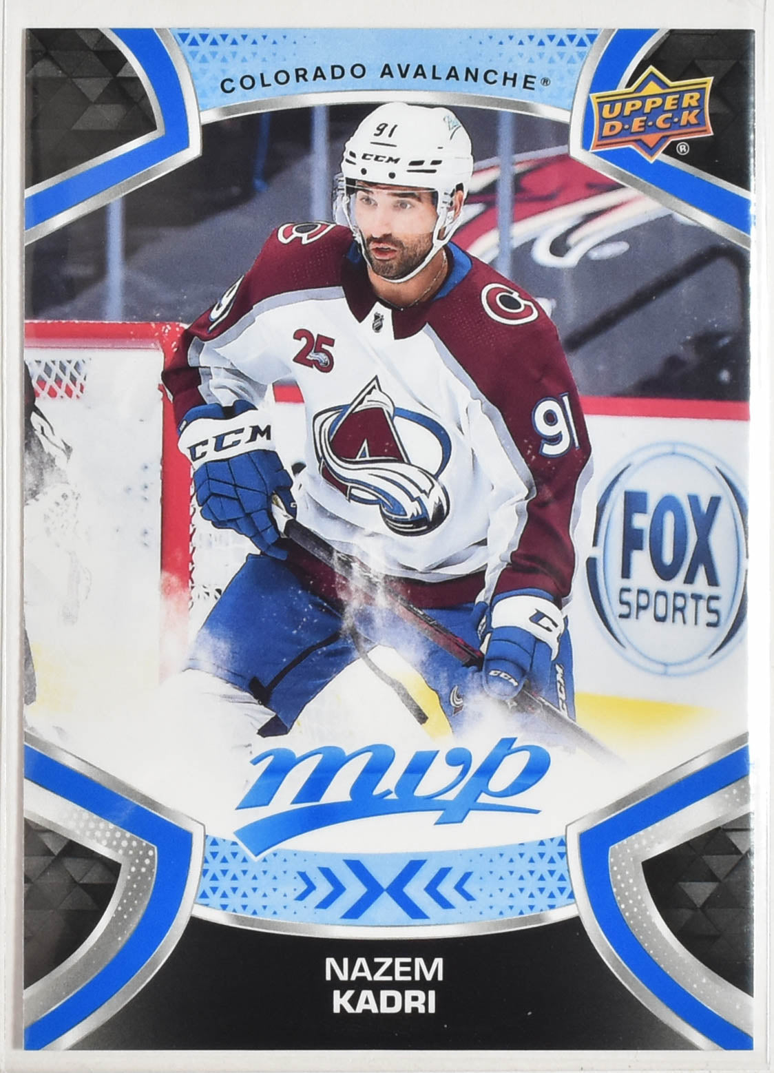 Nazem Kadri 89 Colorado MVP Upper Deck 2021 Hockey