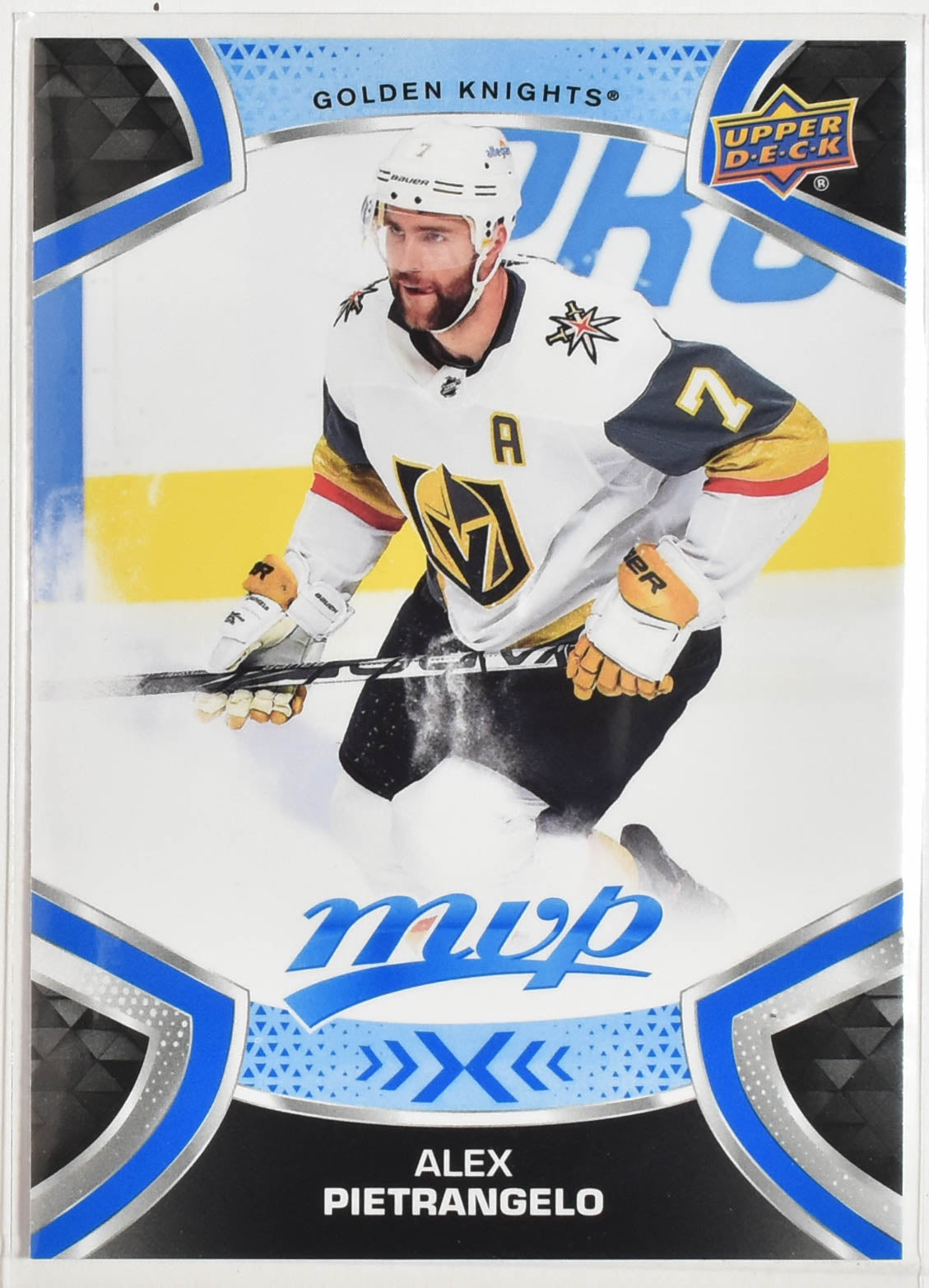 Alex Pietrangelo 7 Golden Knights MVP Upper Deck 2021 Hockey