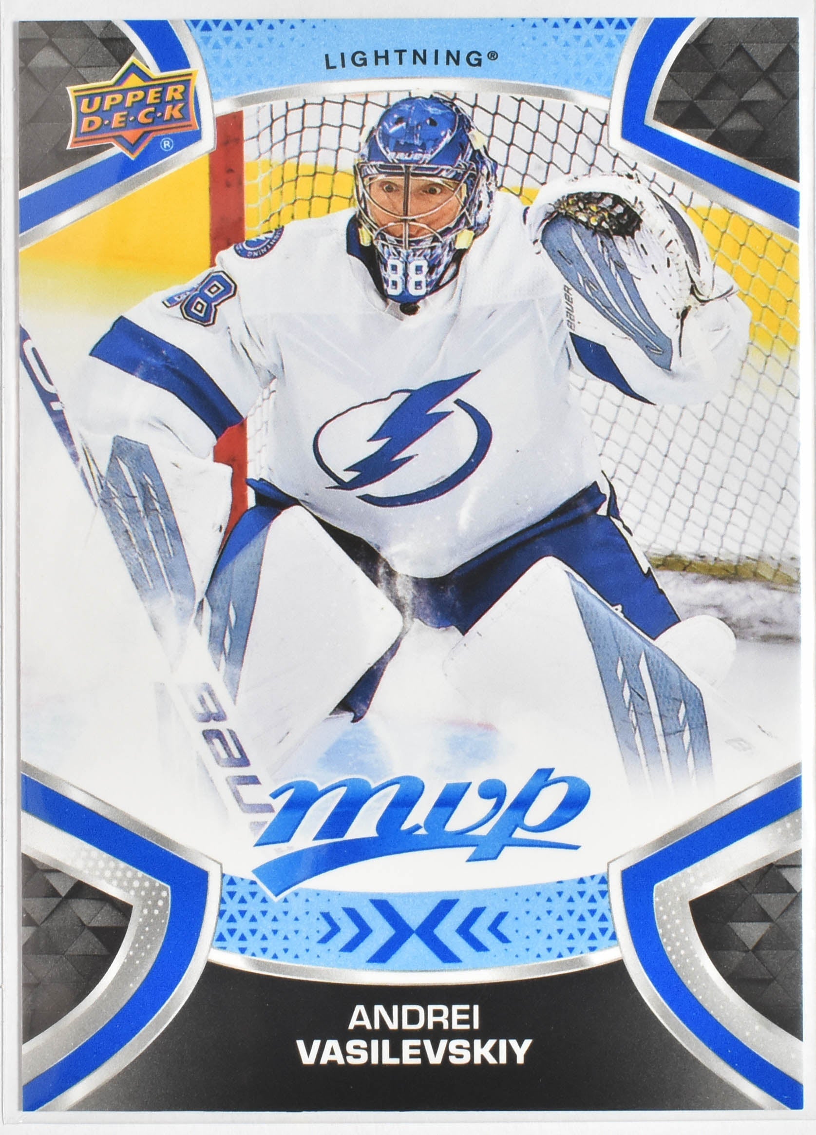 Andrei Vasilevskiy 205 Tampa Bay Lightening MVP Upper Deck 2021 Hockey