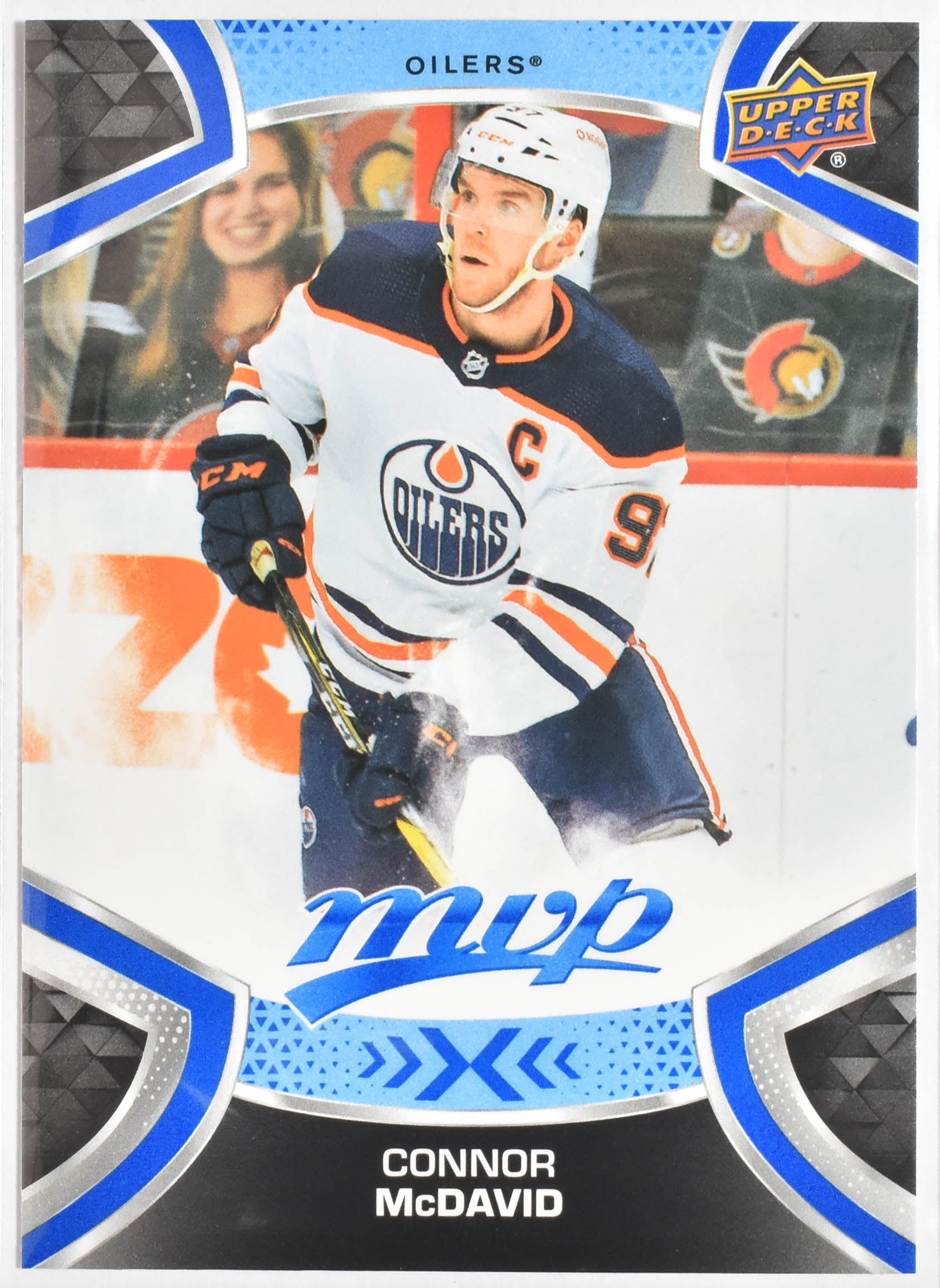 Connor McDavid 220 Oilers MVP Upper Deck 2021 Hockey