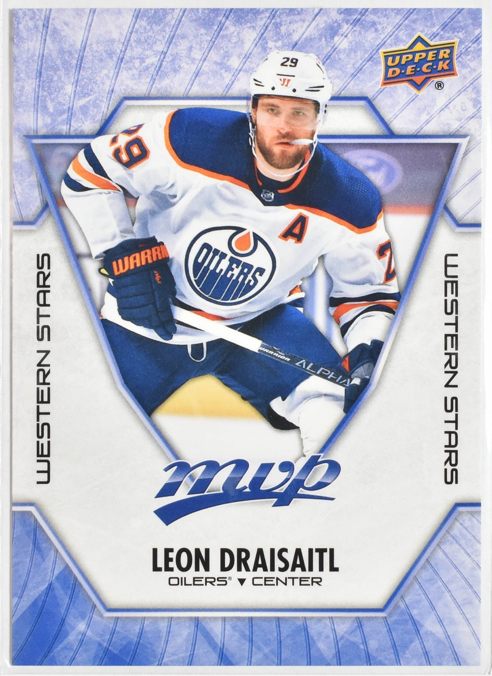 Leon Draisaitl WS-5 Oliers MVP Upper Deck 2021 Hockey