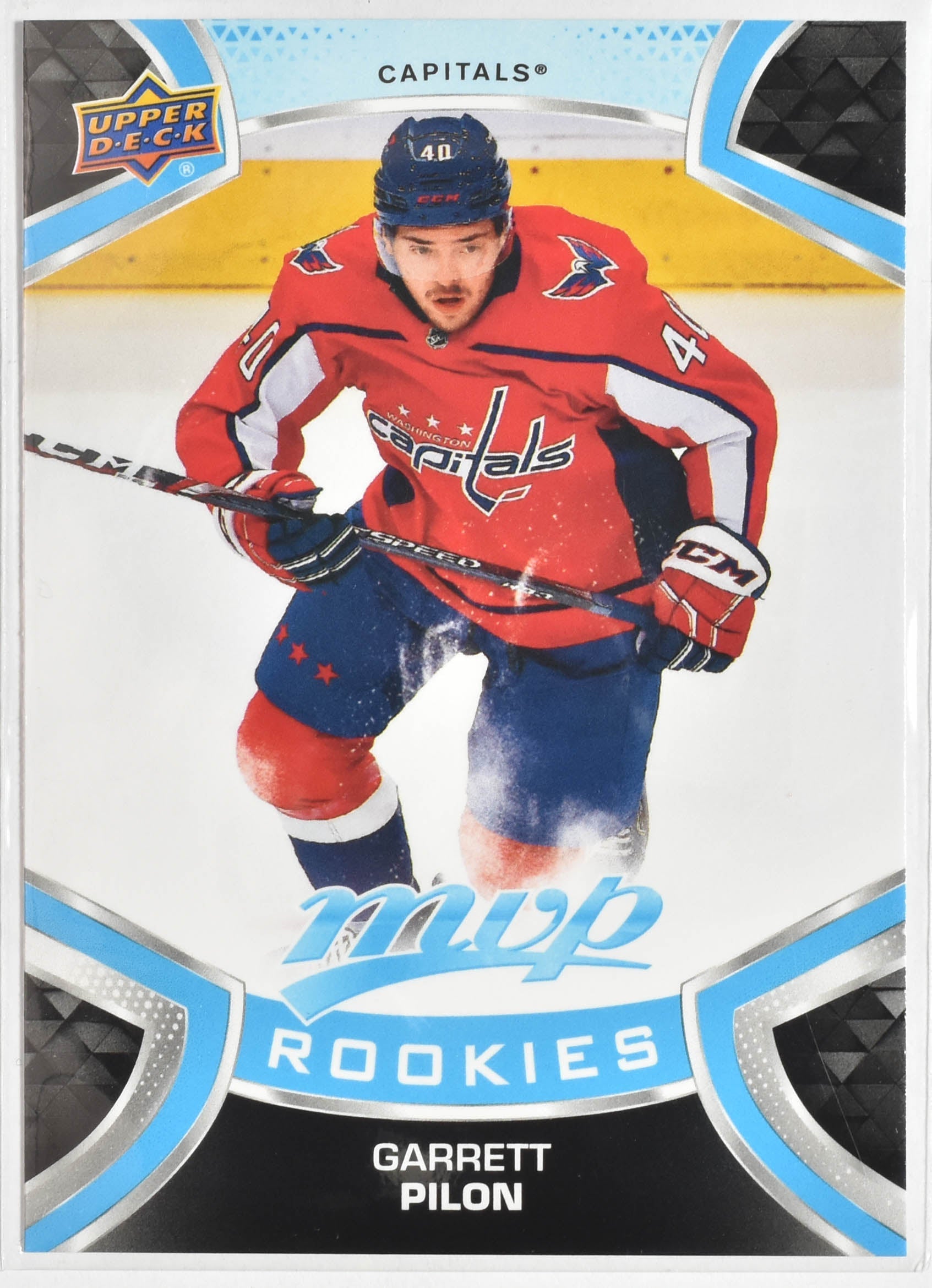 Garrett Pilon 228 Capitals MVP Upper Deck 2021 Hockey