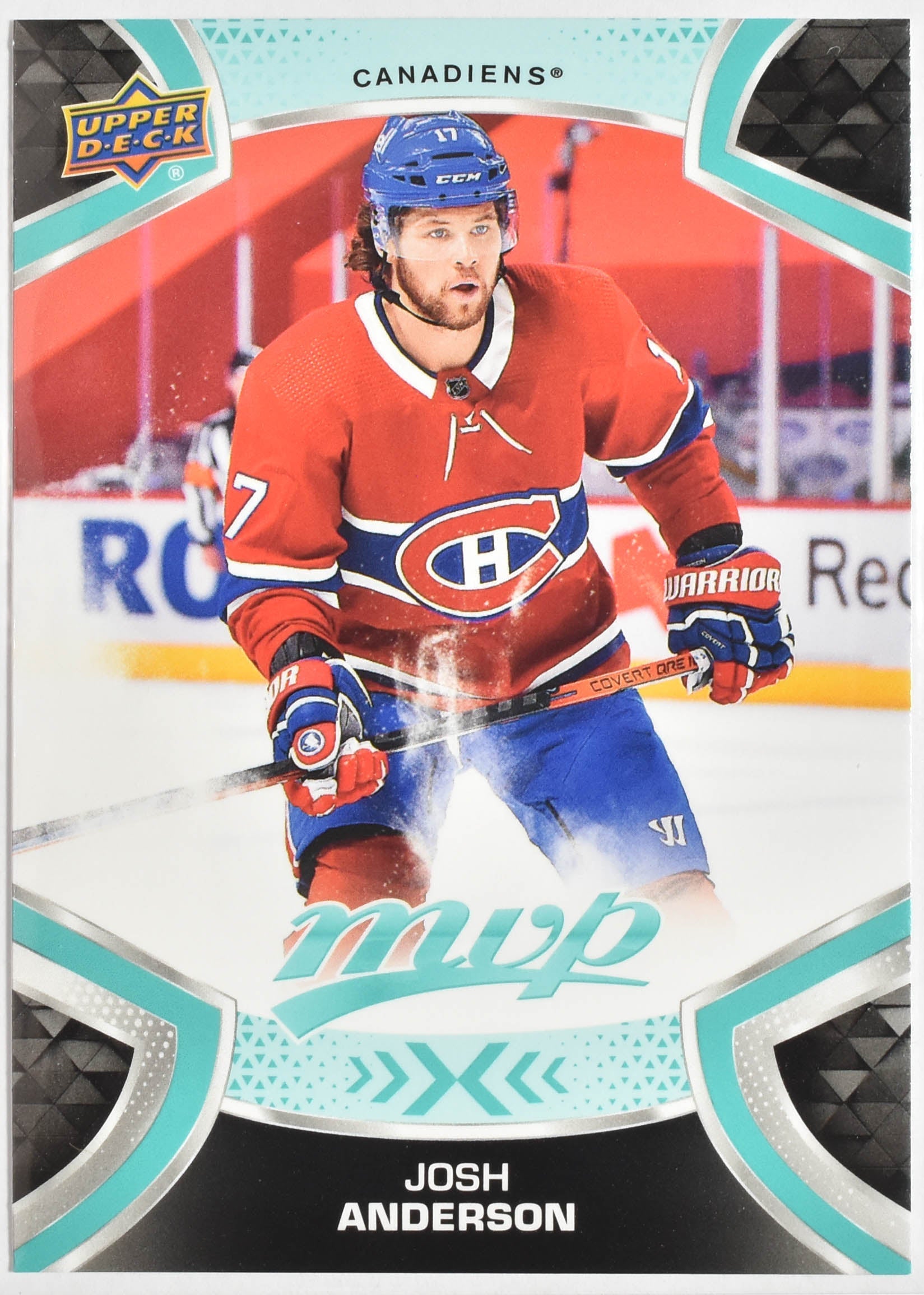 Josh Anderson 140 Montreal Canadians MVP Upper Deck 2021 Hockey