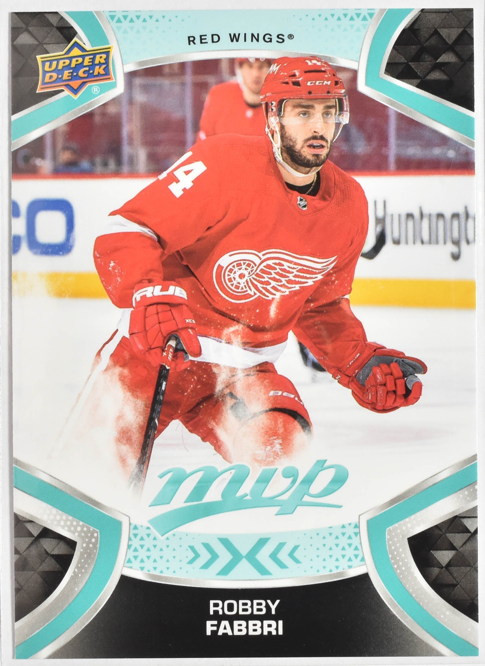 Robby Fabbri 151 Detroit Red Wings MVP Upper Deck 2021 Hockey