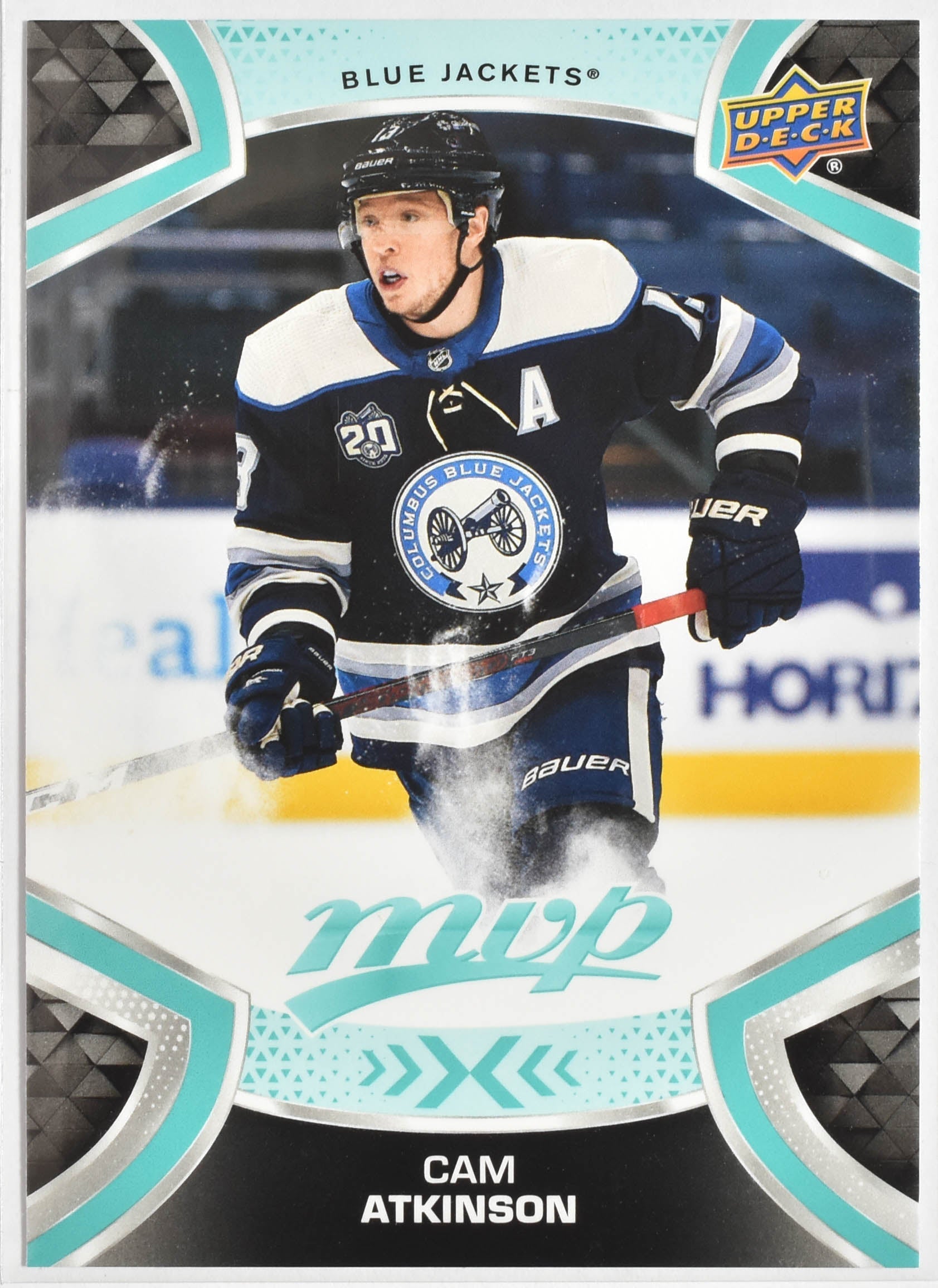 Cam Atkinson 103 Columbus MVP Upper Deck 2021 Hockey