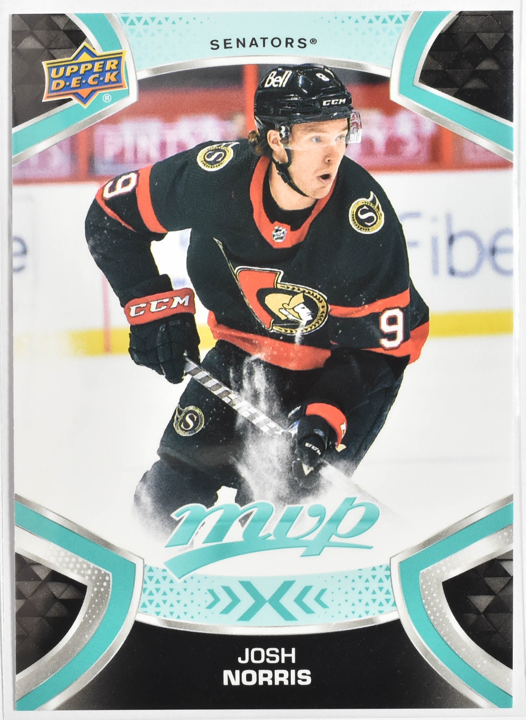Josh Norris 180 Senators MVP Upper Deck 2021 Hockey