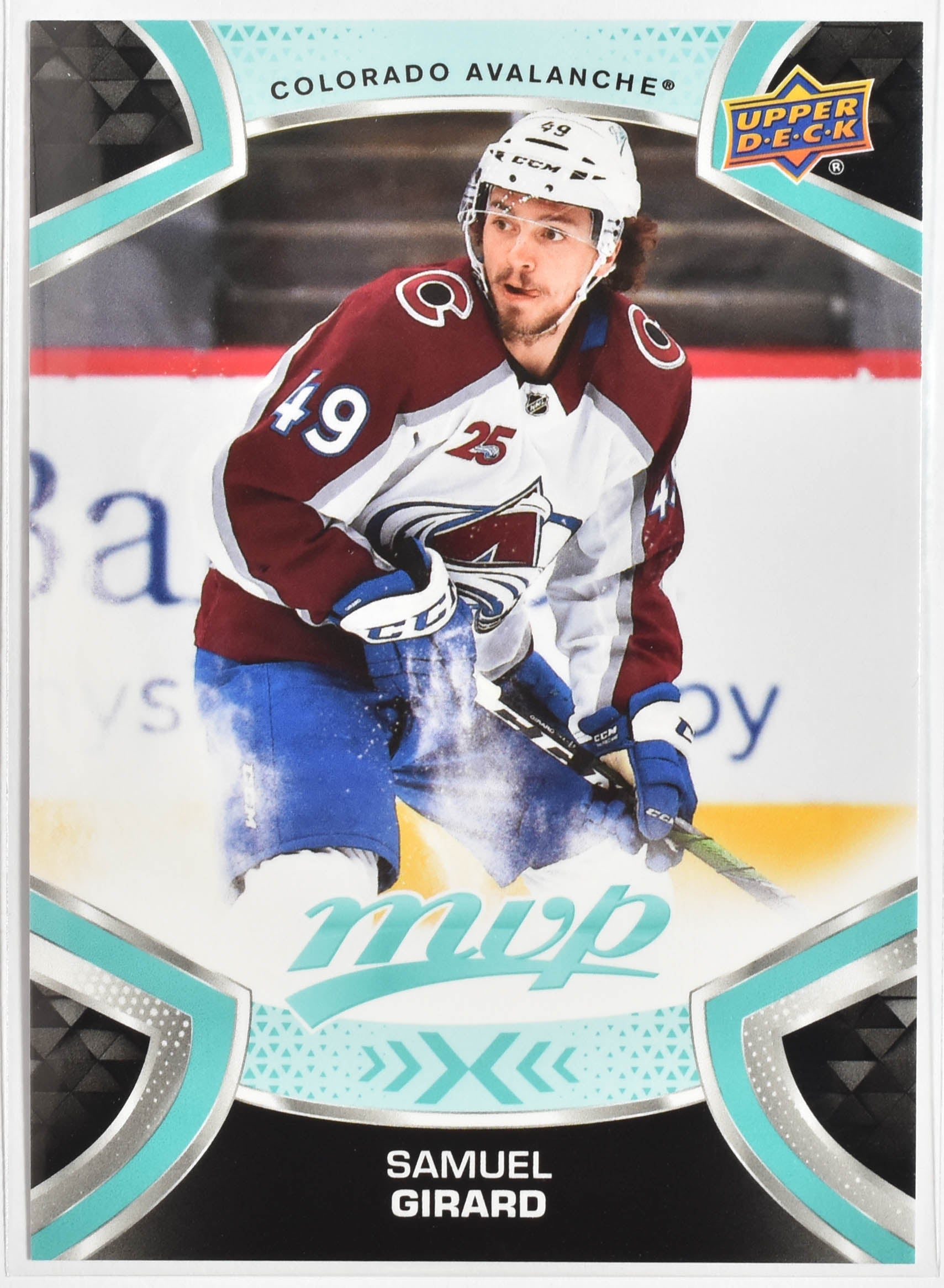 Samuel Girard 49 Colorda MVP Upper Deck 2021