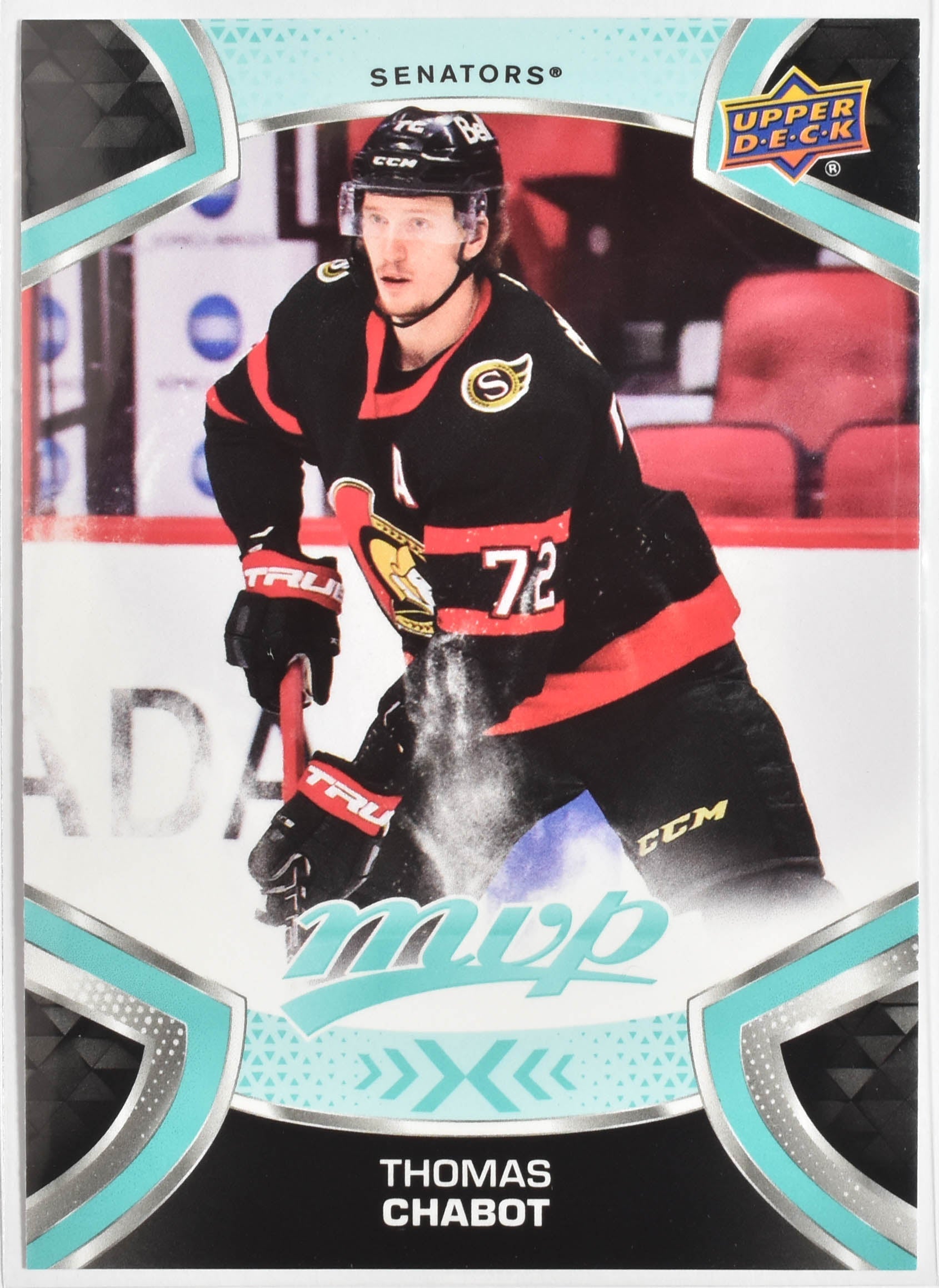Thomas Chabot 72 Senators MVP Upper Deck 2021