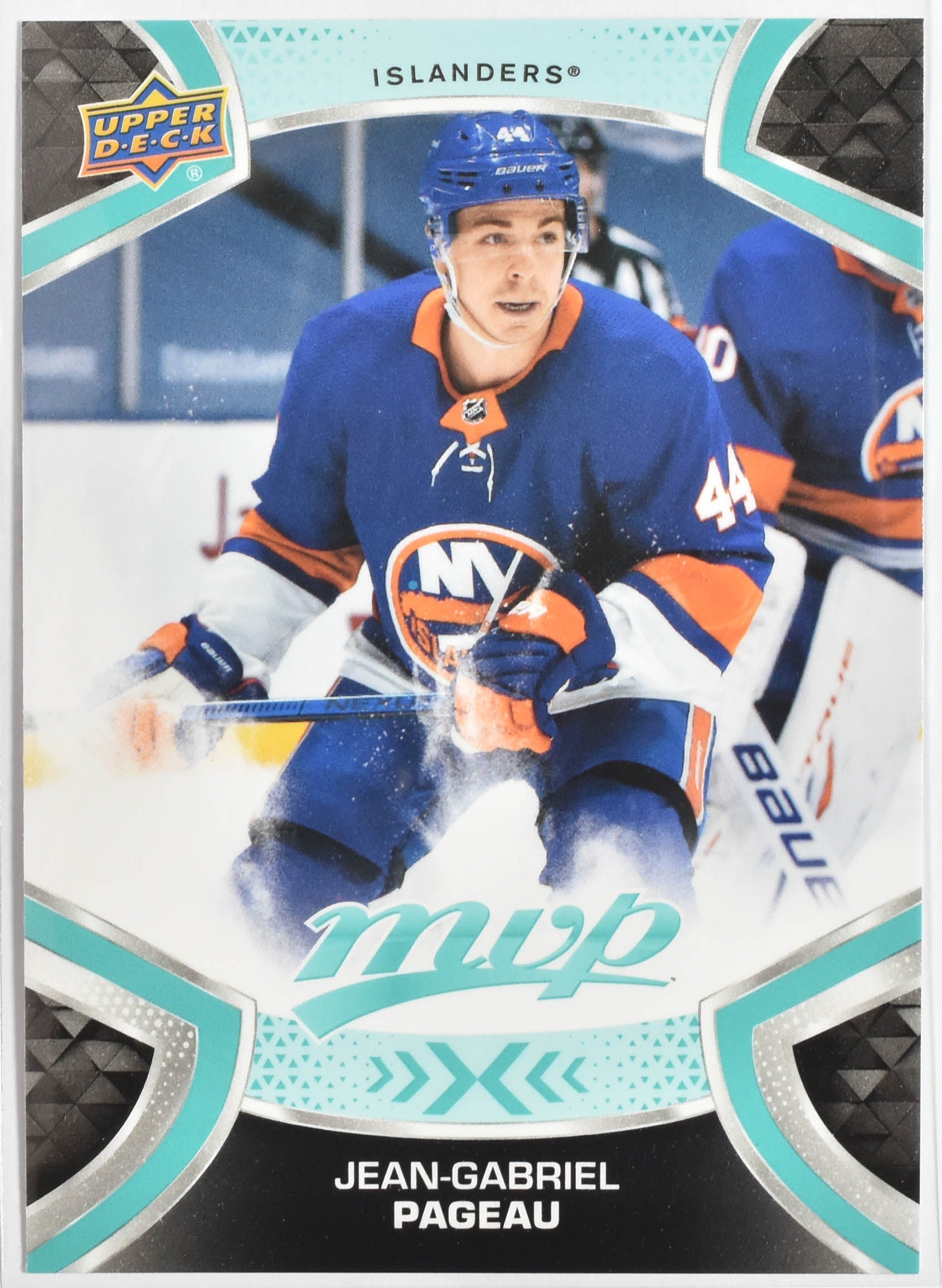 Jean Gabriel Pageau 189 New York Islanders MVP NHL Hockey Card Upper Deck 2021