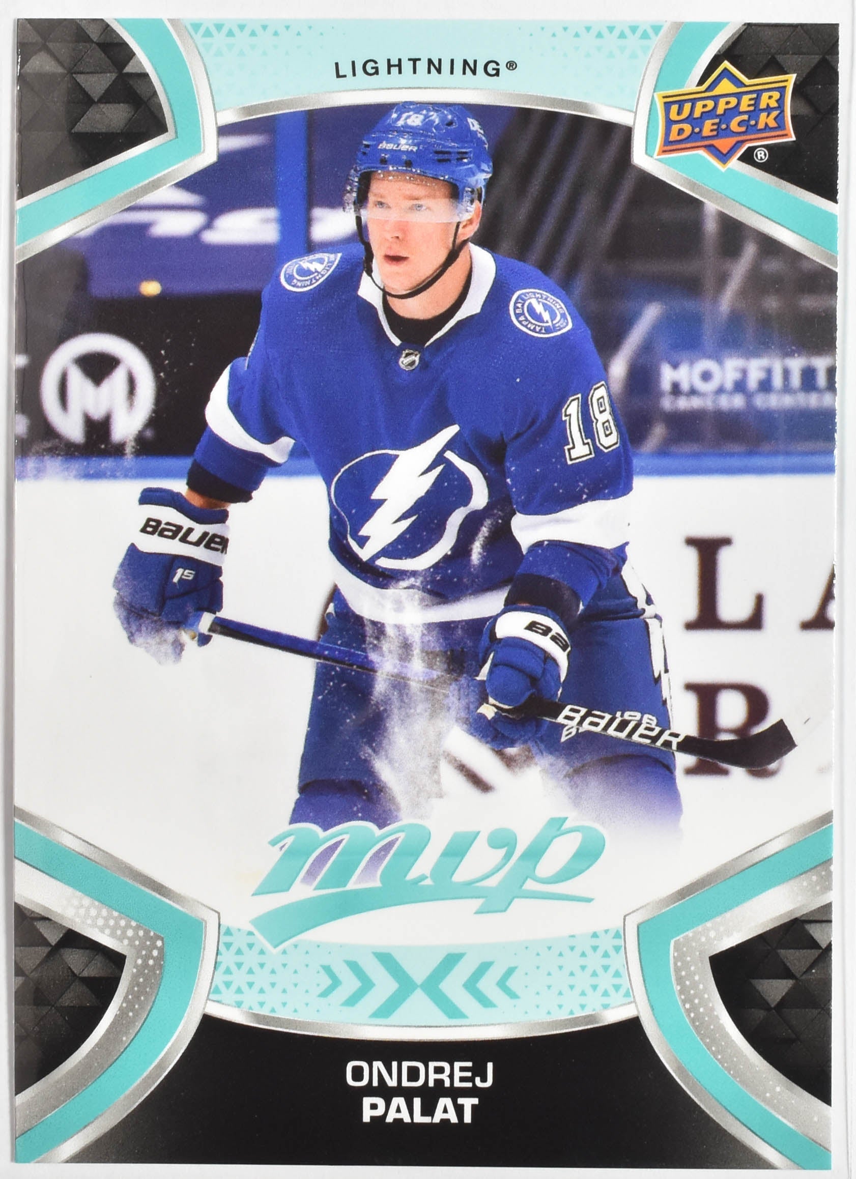 Ondrej Palat 59 Tampa Bay MVP Upper Deck 2021 Hockey
