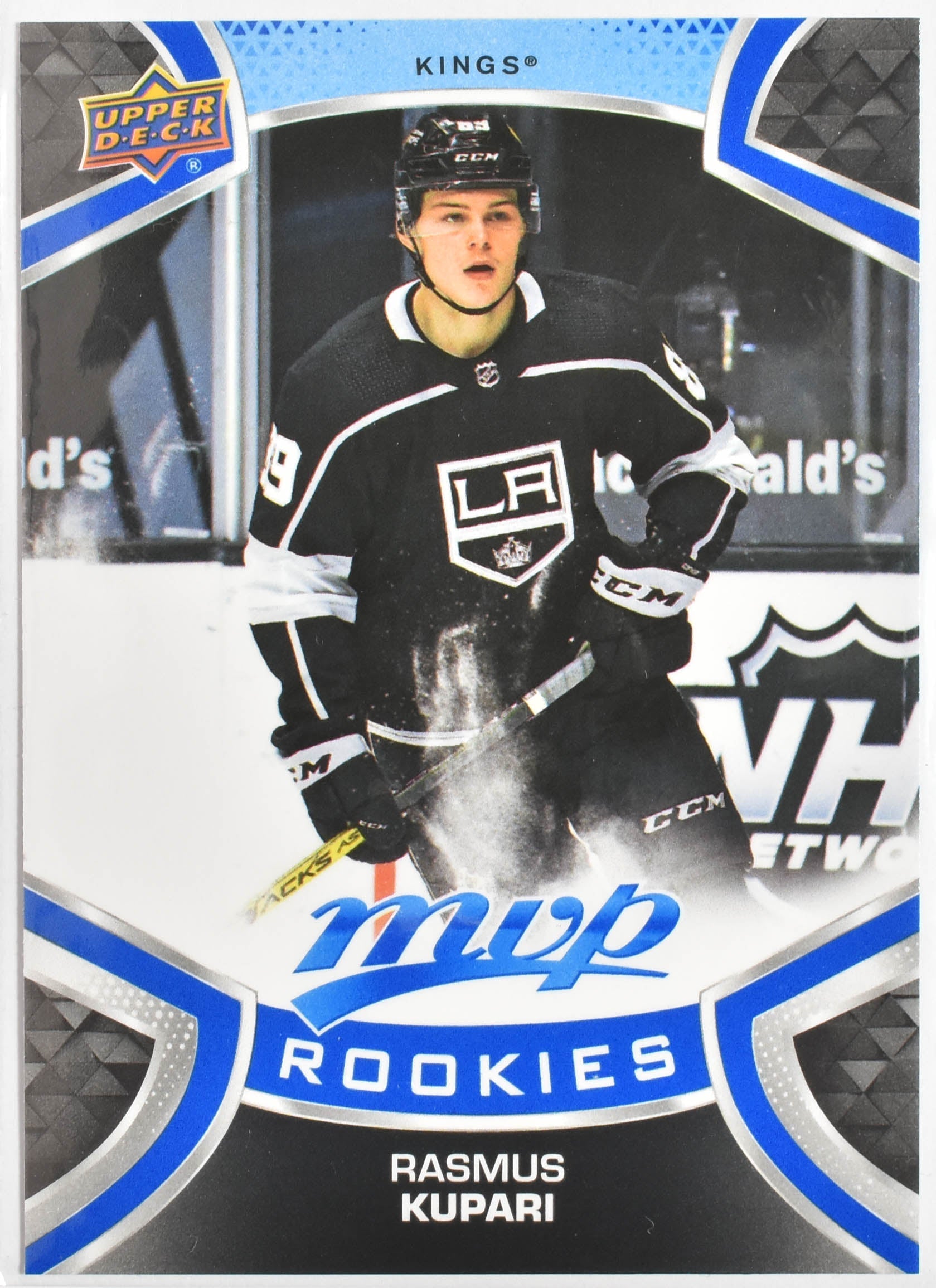 Rasmus Kupari 247 Rookie LA Kings MVP Upper Deck 2021 Hockey