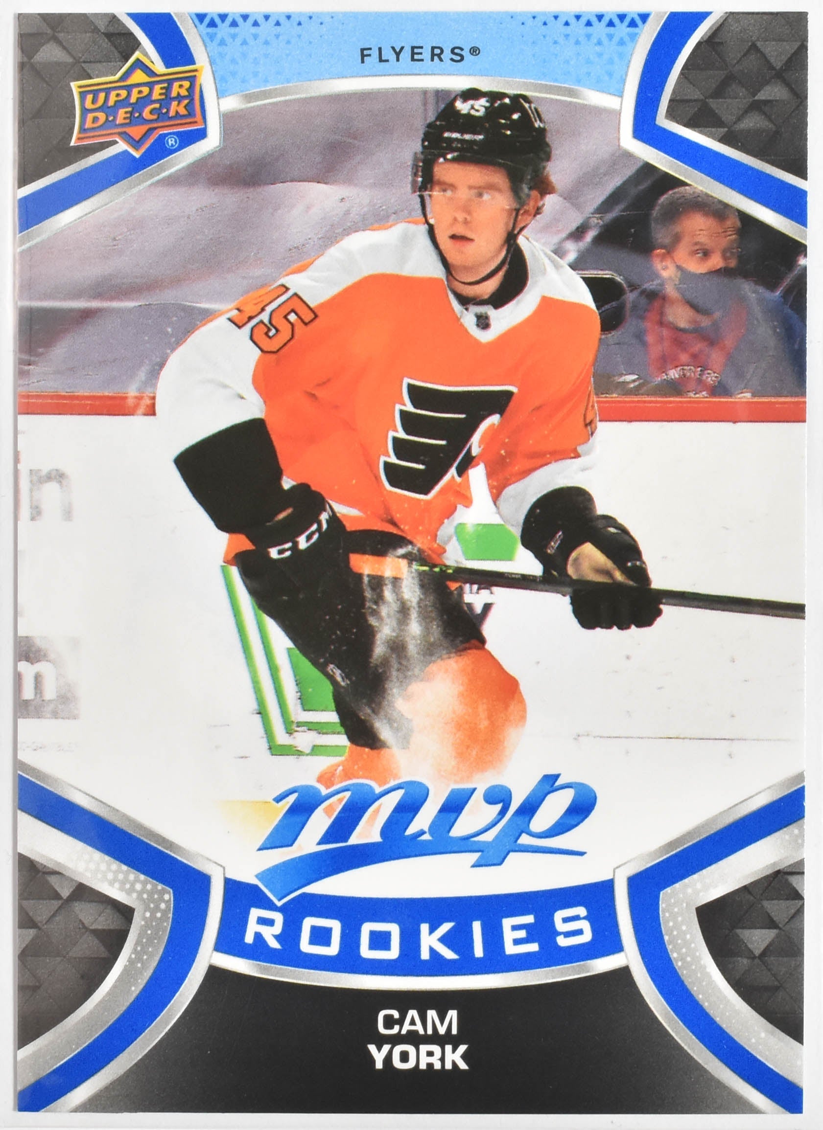 Cam York 233 Rookie Philly MVP Upper Deck 2021 Hockey