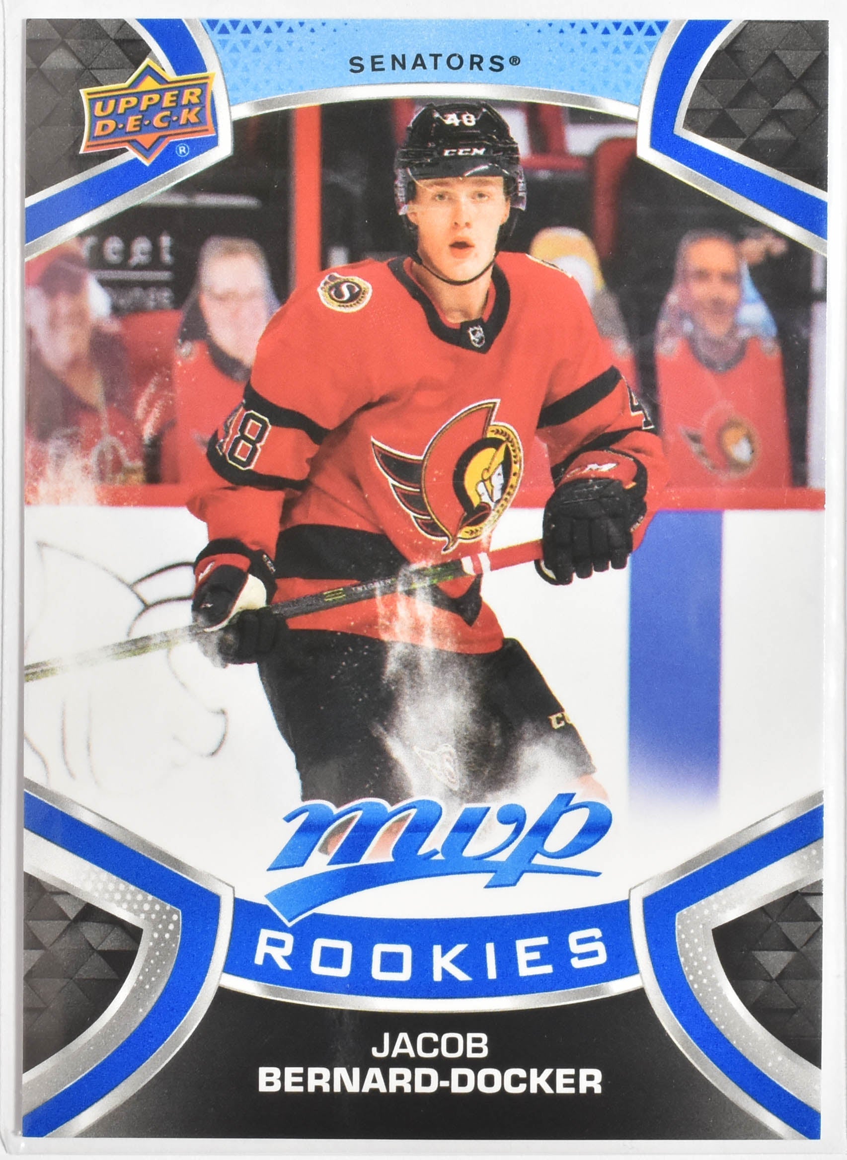 Jacob Bernard Docker 232 Rookie MVP Upper Deck 2021 Hockey