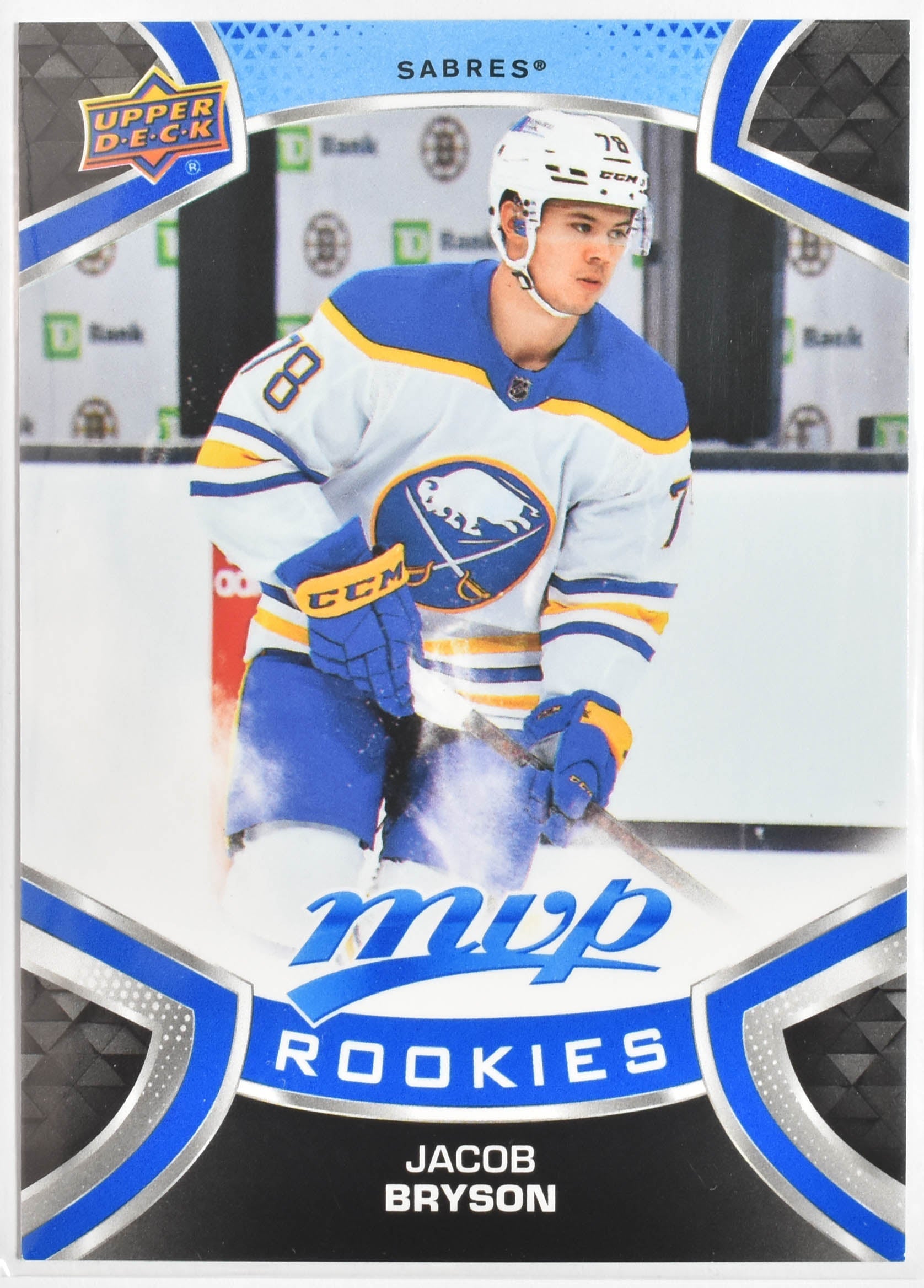 Jacob Bryson 224 Rookie Buffalo MVP Upper Deck 2021 Hockey