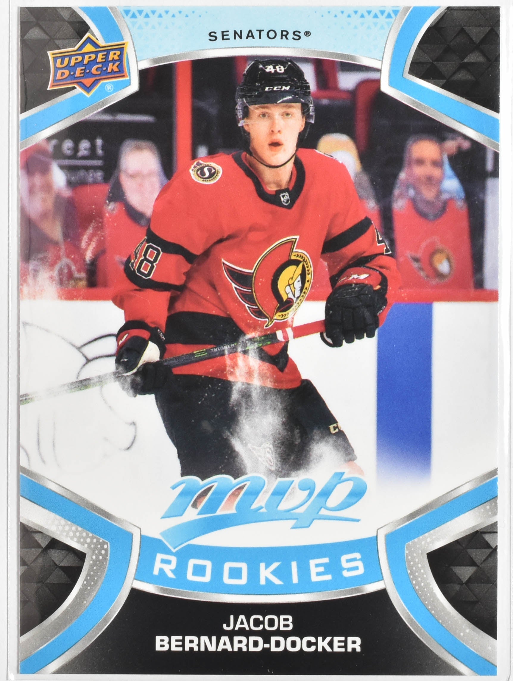 Jacob Bernard Docker 232 Rookie MVP Upper Deck 2021 Ottawa