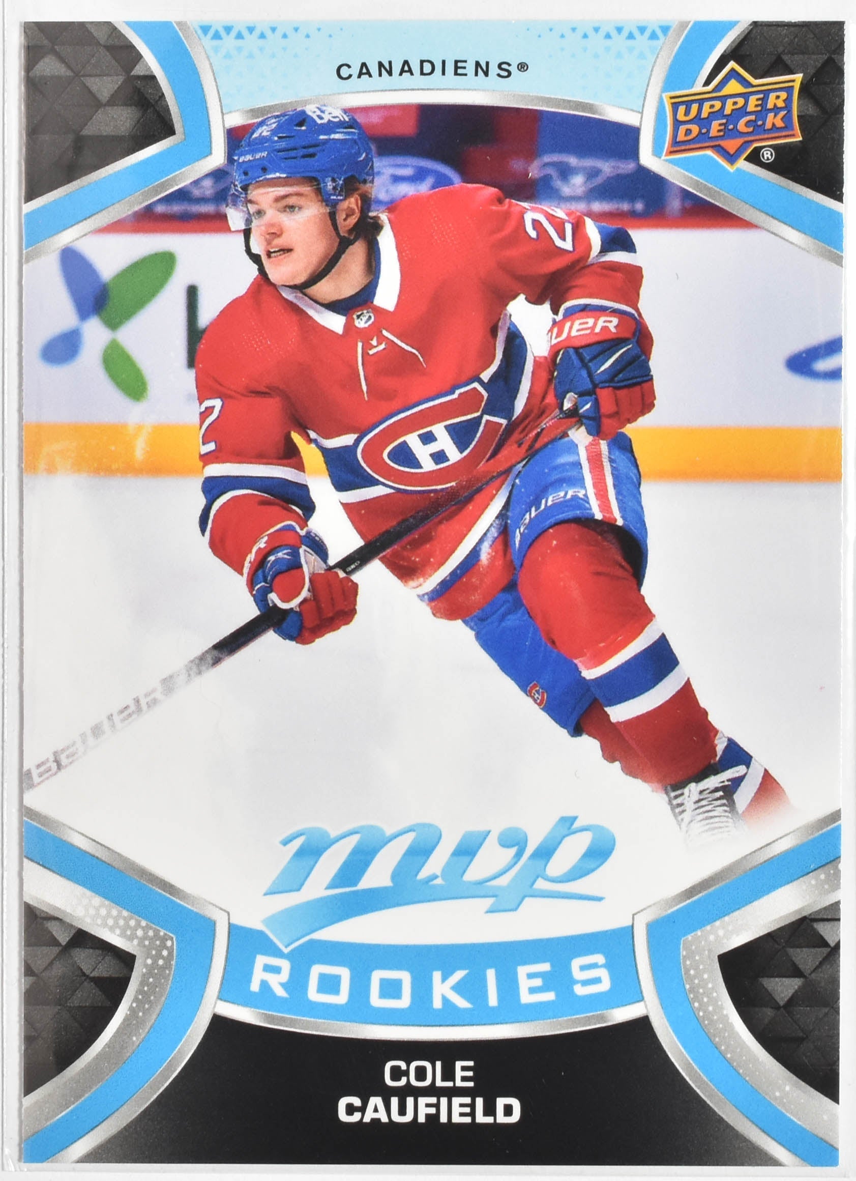 Cole Caufield 243 Rookie Canadians MVP Upper Deck 2021