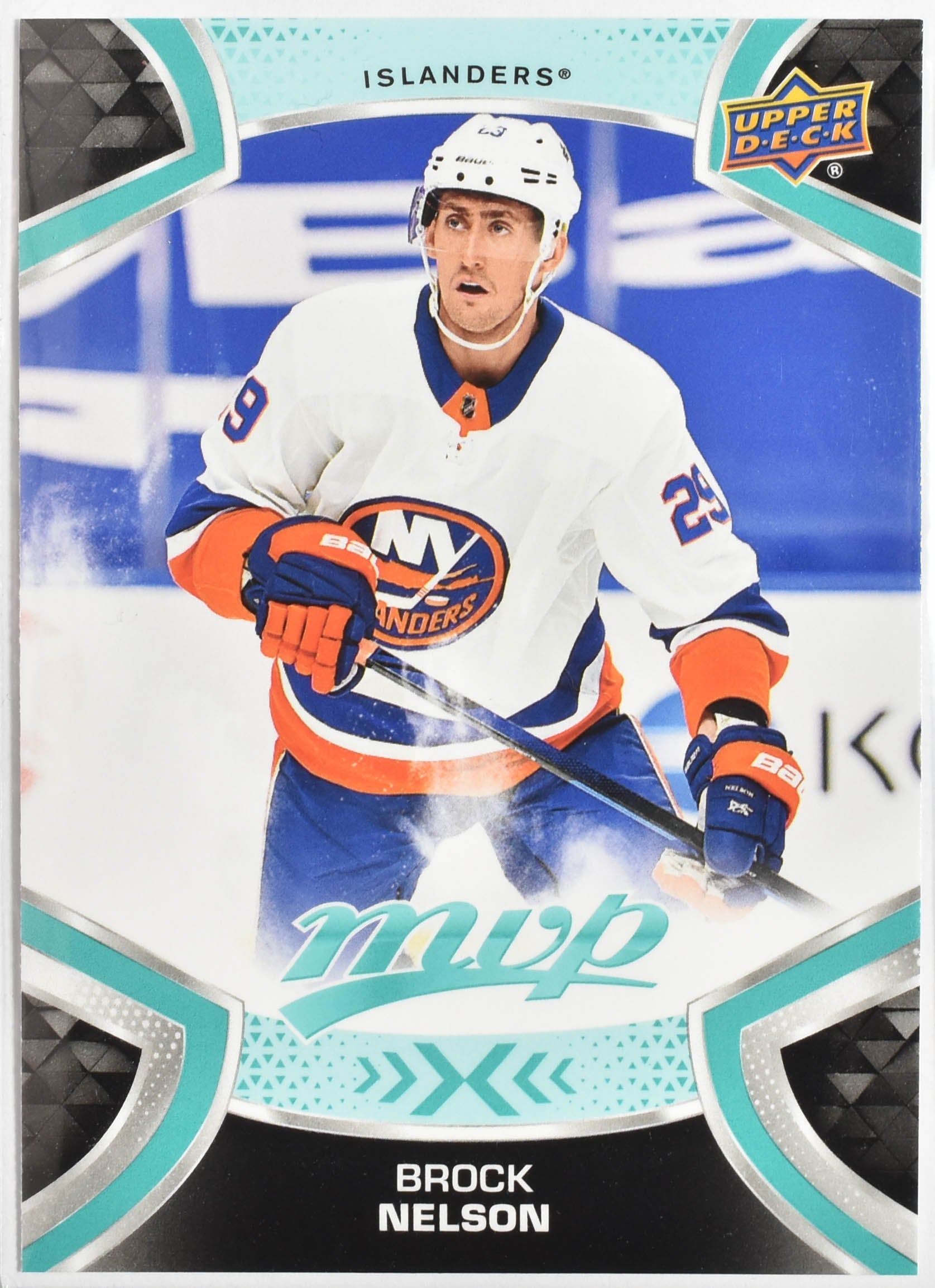 Brock Nelson 131 New York Islanders MVP Upper Deck 2021