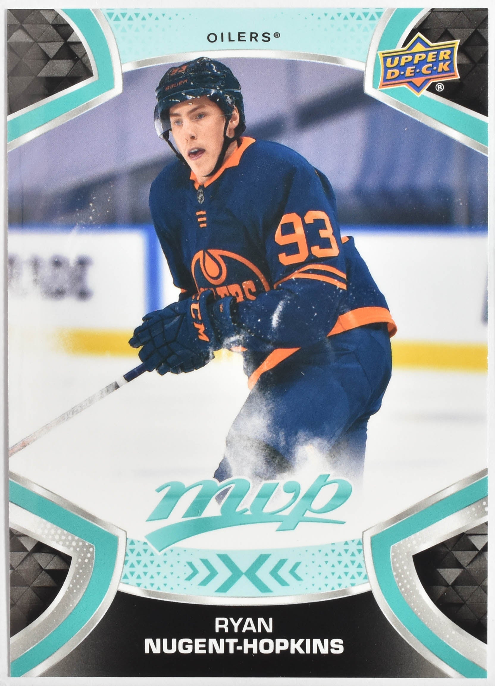 Ryan Nugent Hopkins 193 Edmonton Oilers MVP Upper Deck 2021