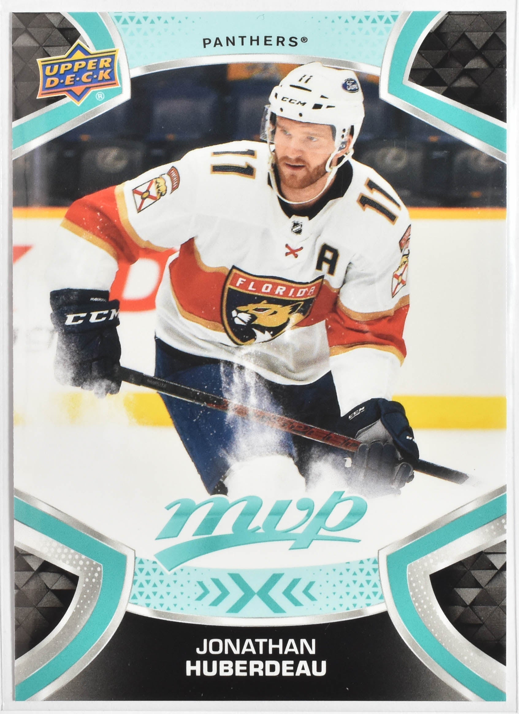 Jonathan Huberdeau 187 Florida MVP NHL Hockey Card Upper Deck 2021