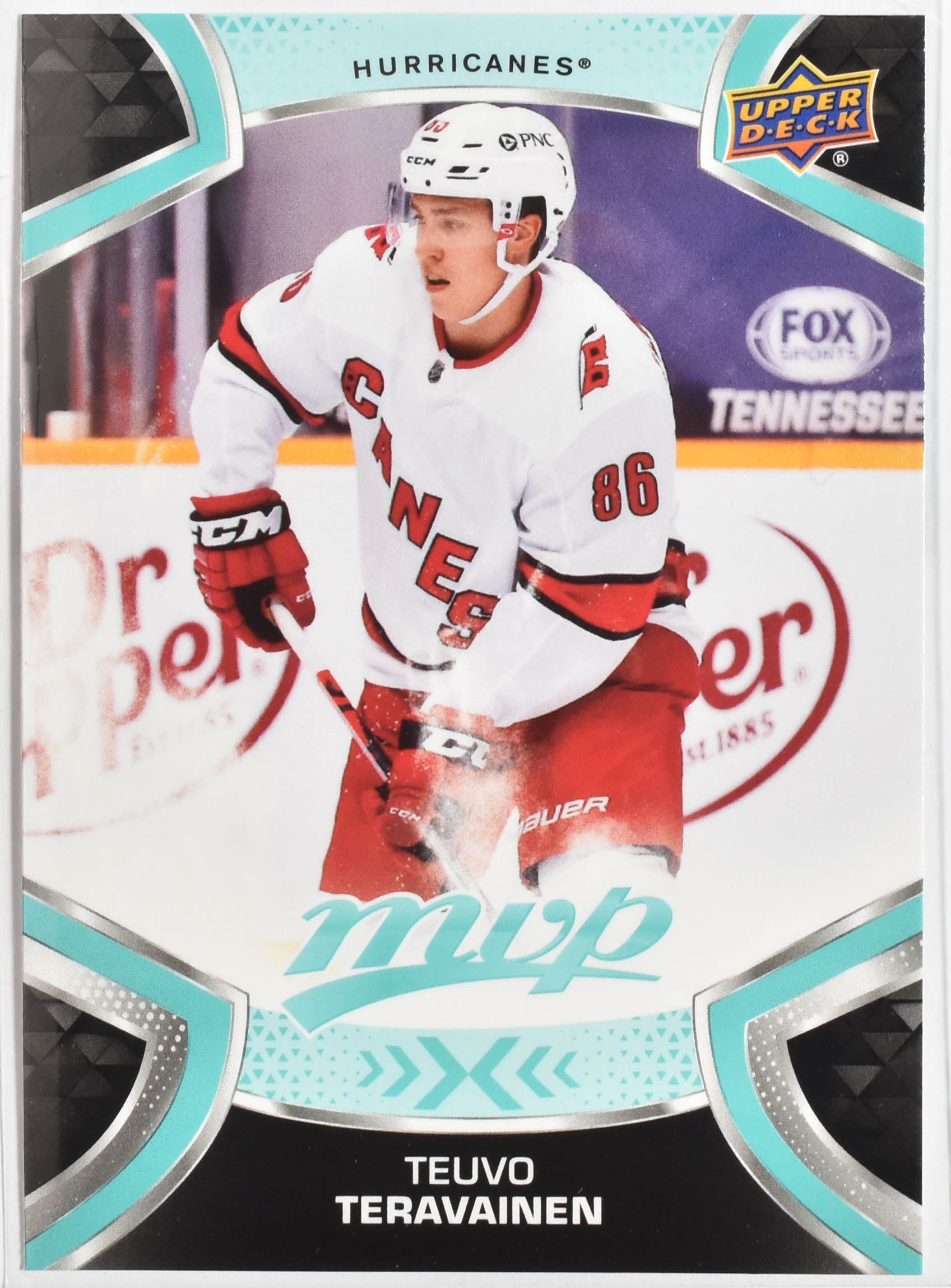 Teuvo Teravainen 86 Carolina MVP Upper Deck 2021