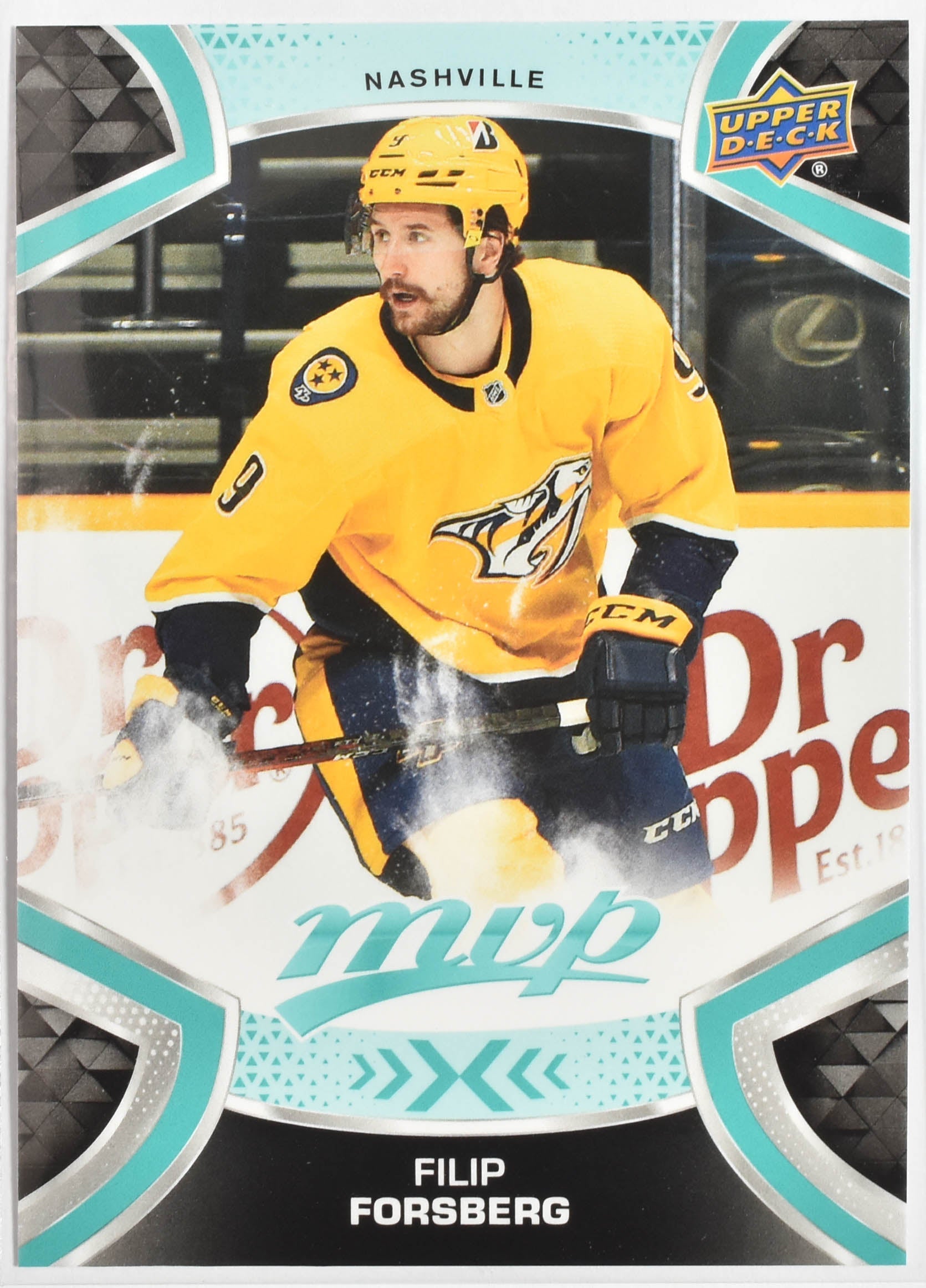 Filip Forsberg 184 Panthers MVP Upper Deck 2021 NHL