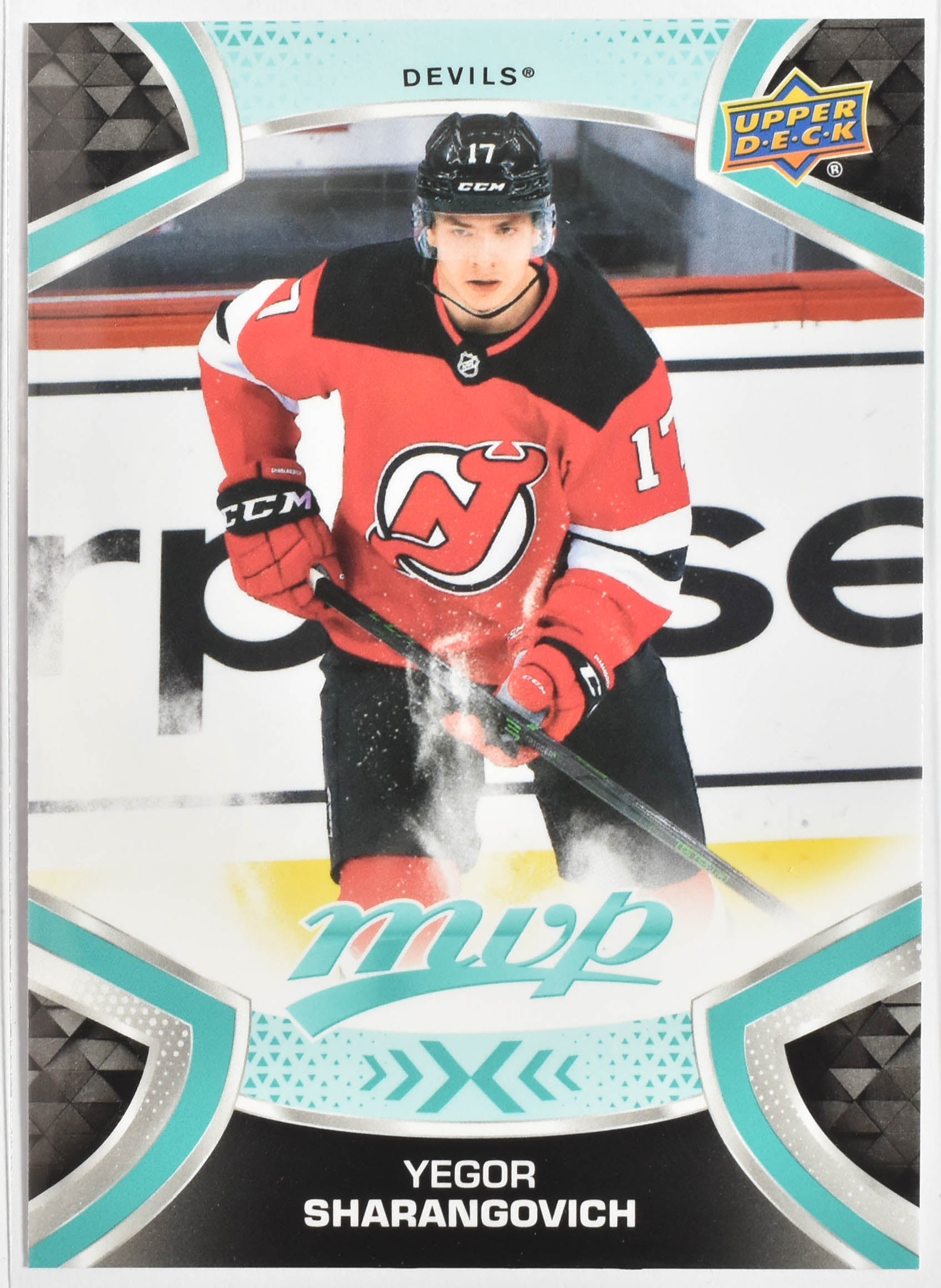 Yegor Sharangovich 146 Devils MVP Upper Deck 2021 NHL