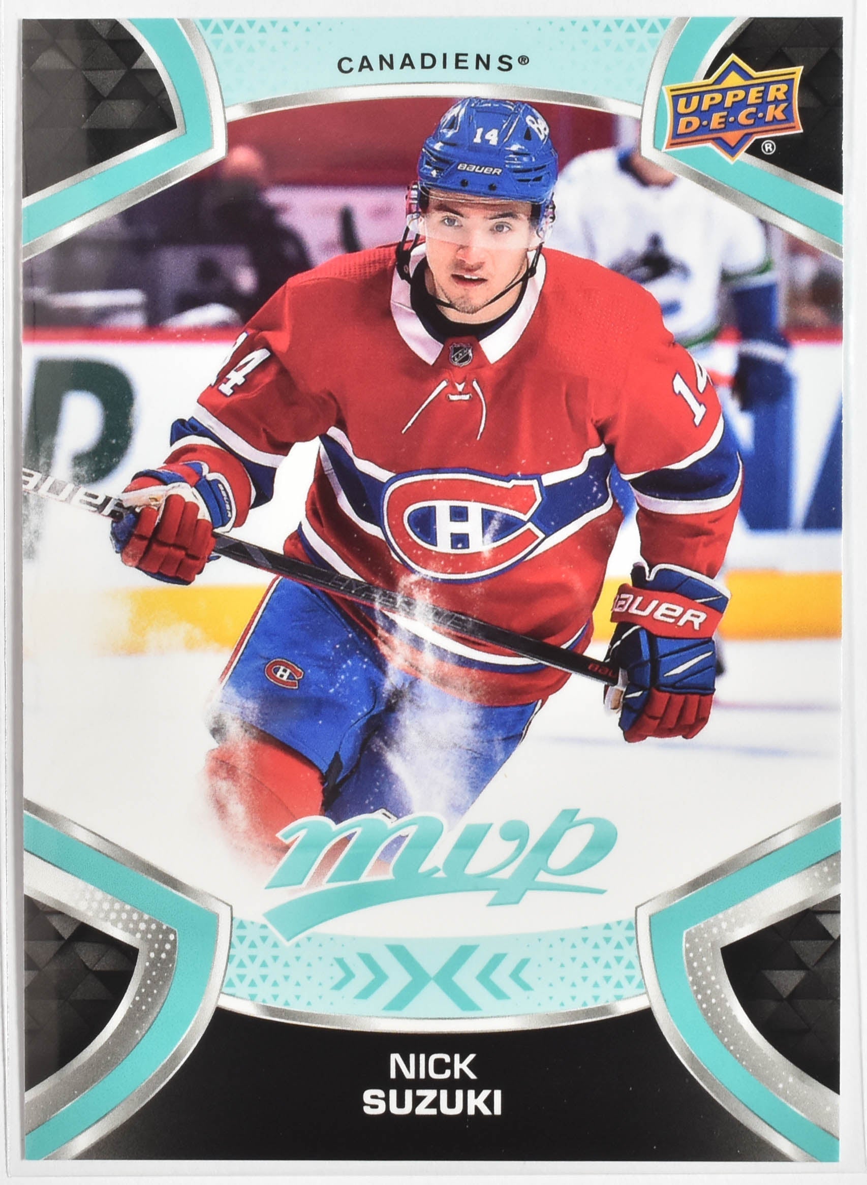 Nick Suzuki 87 Canadiens MVP Upper Deck 2021 NHL