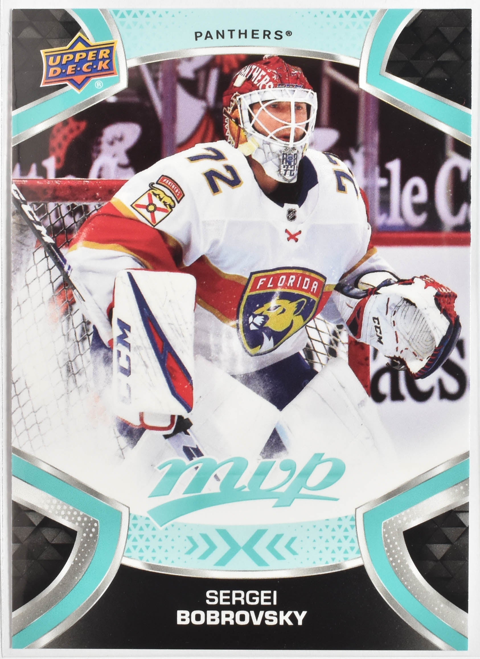 Sergei Bobrovsky 75 Florida MVP Upper Deck 2021 NHL