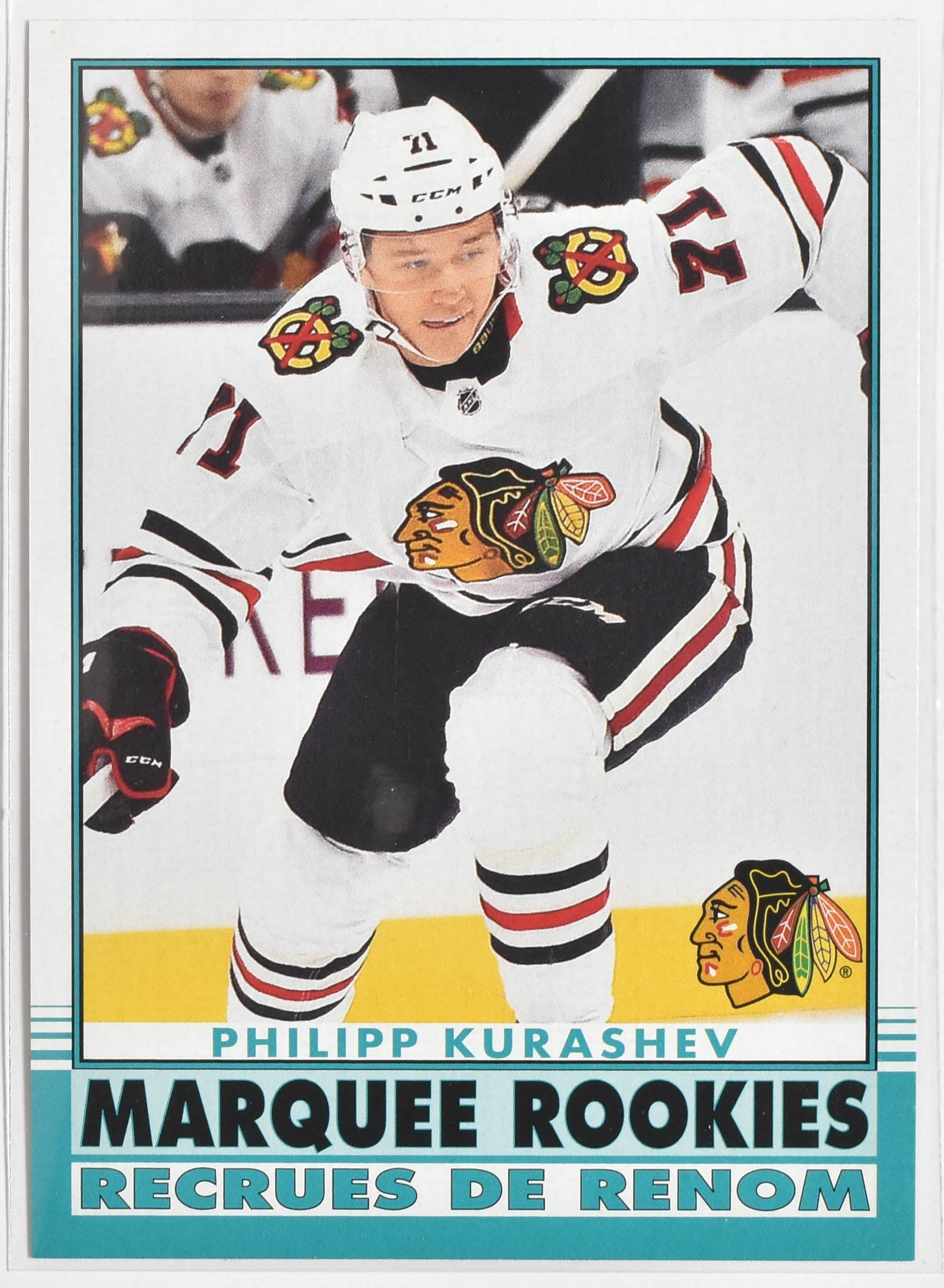 Philipp Kurashev 620 Chicago Black Hawks 2021 Marquee Rookies