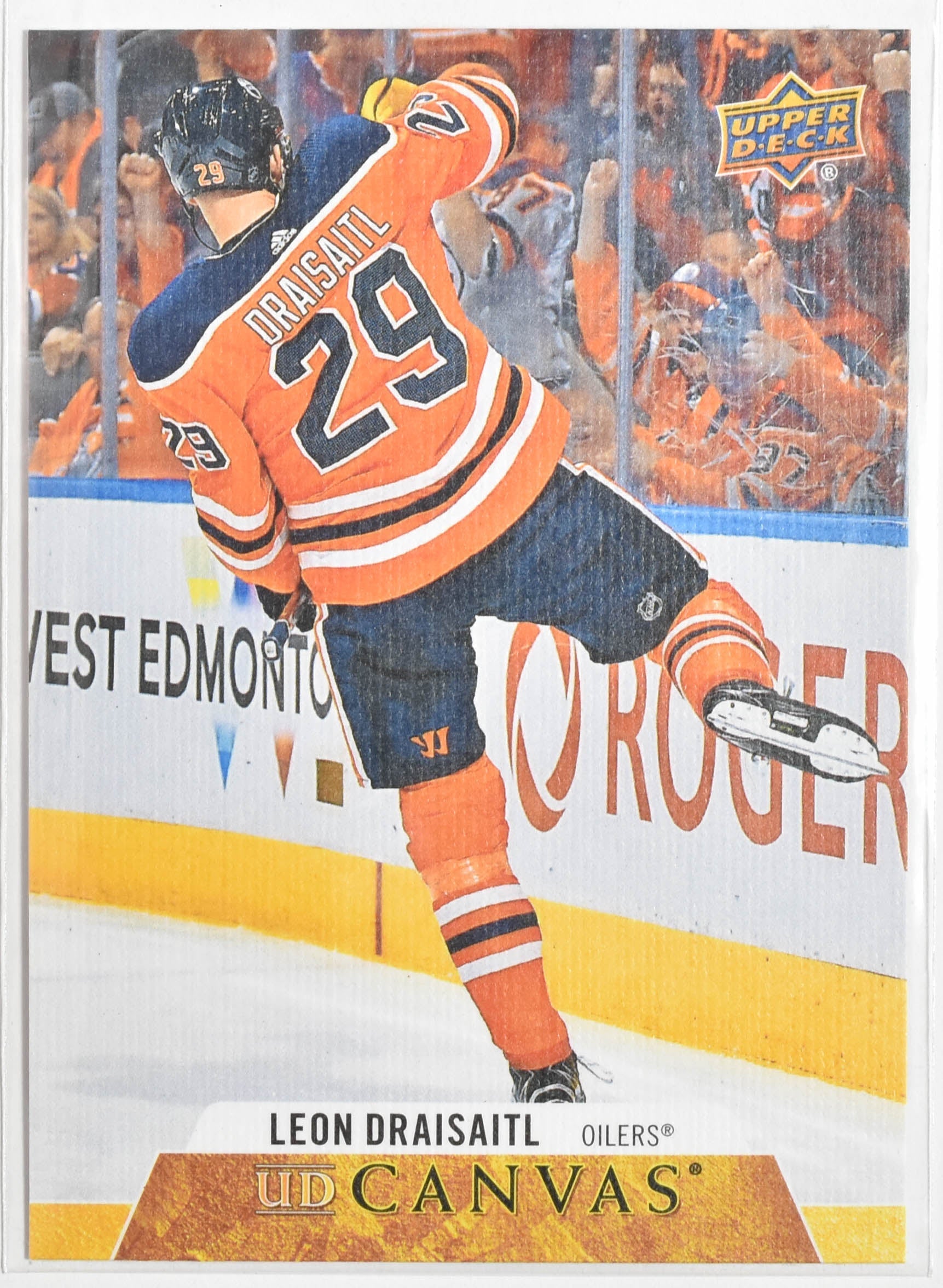 Leon Draisaitl C32 Oilers UD Canvas 2021 Upper Deck