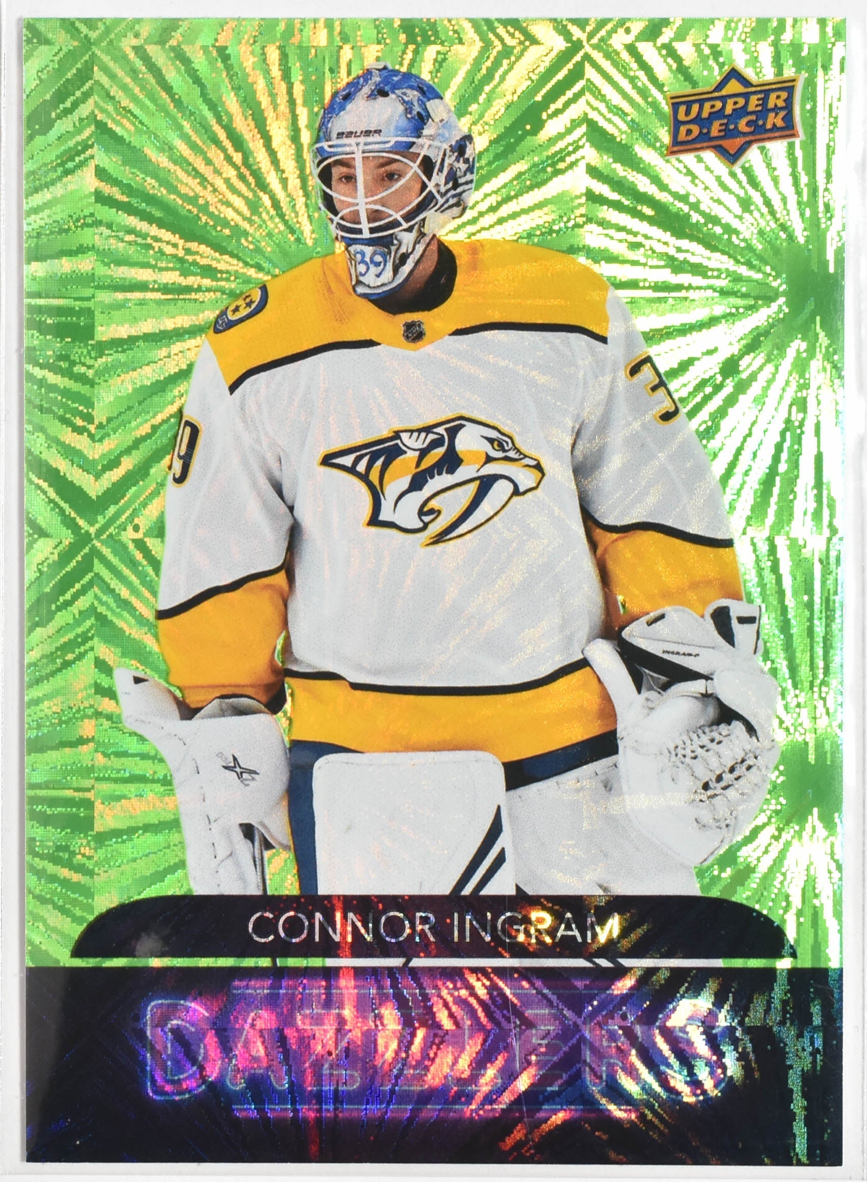 Connor Ingram Dazzlers DZ-75 Predators Upper Deck 2021