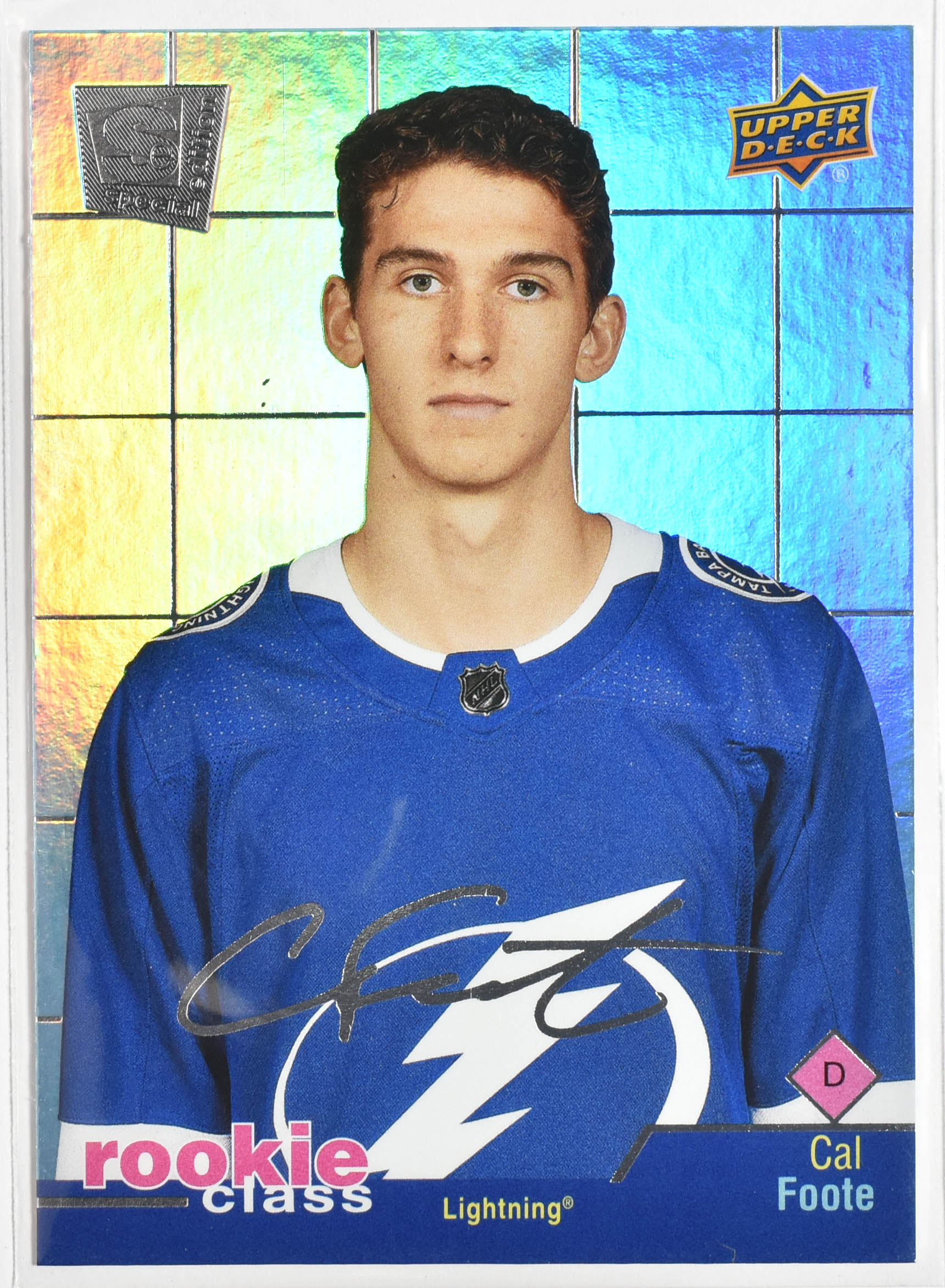 Cal Foote RC-30 Tampa Bay Lightening Upper Deck 2021 Rookie
