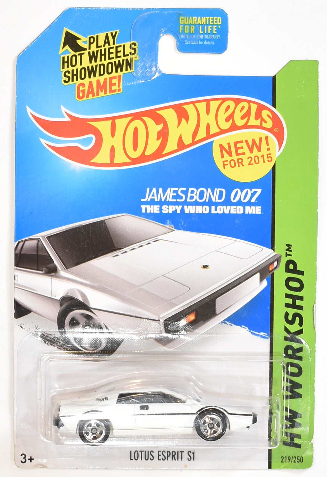 Lotus Esprit S1 219 Hot Wheels car Mattel