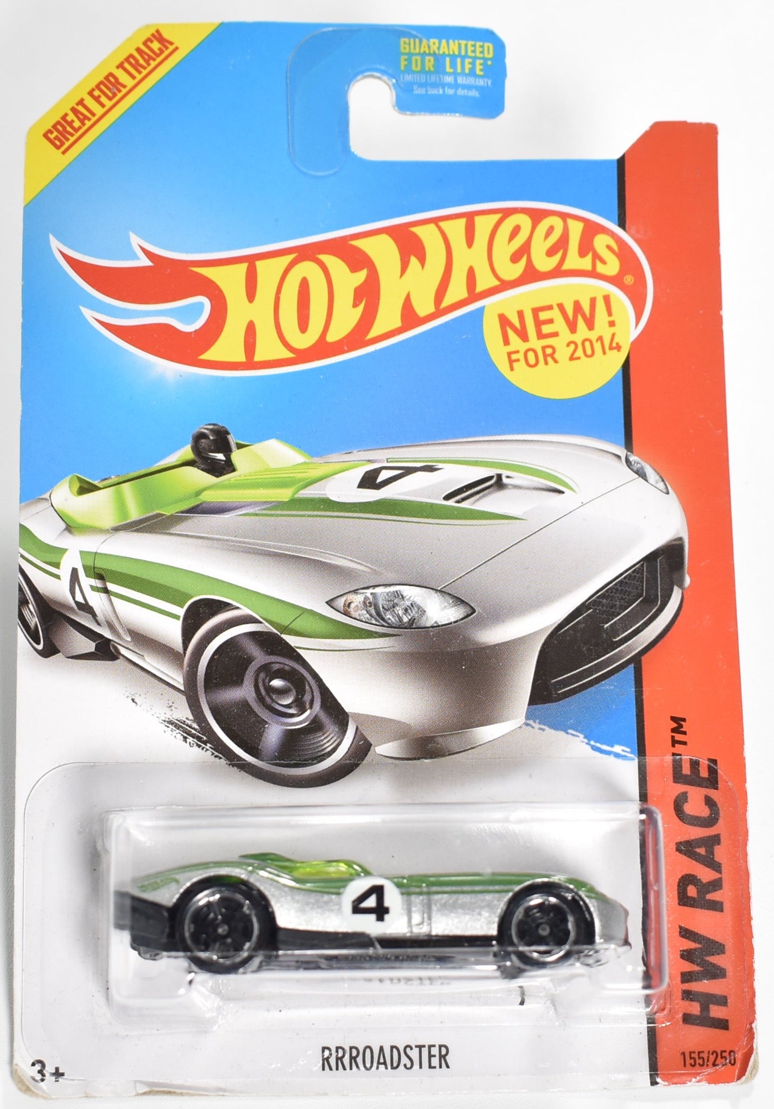 RRRoadster 155-258 2014 Track Car Asst. L2593 Mattel 2013