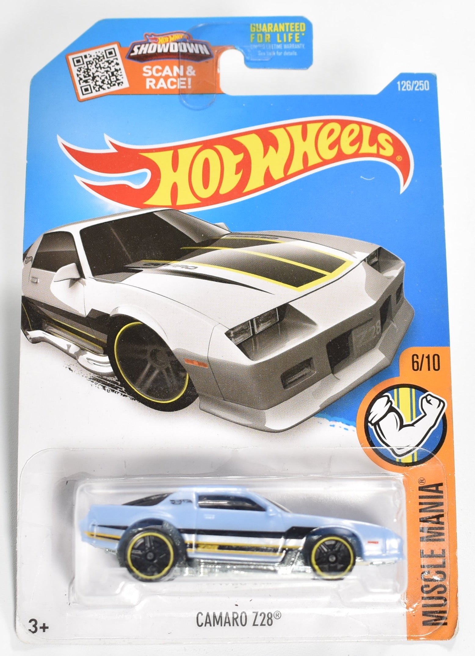 Hot Wheels Camaro Z28 6-10 Muscle Mania Hot Wheels car Die Cast Mattel
