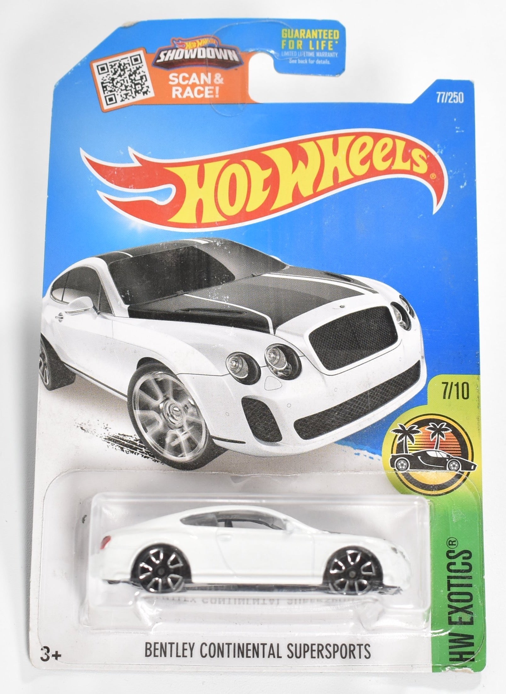 Bentley Continental Super sports 7-10 Hw Exotics Hot Wheels die cast car