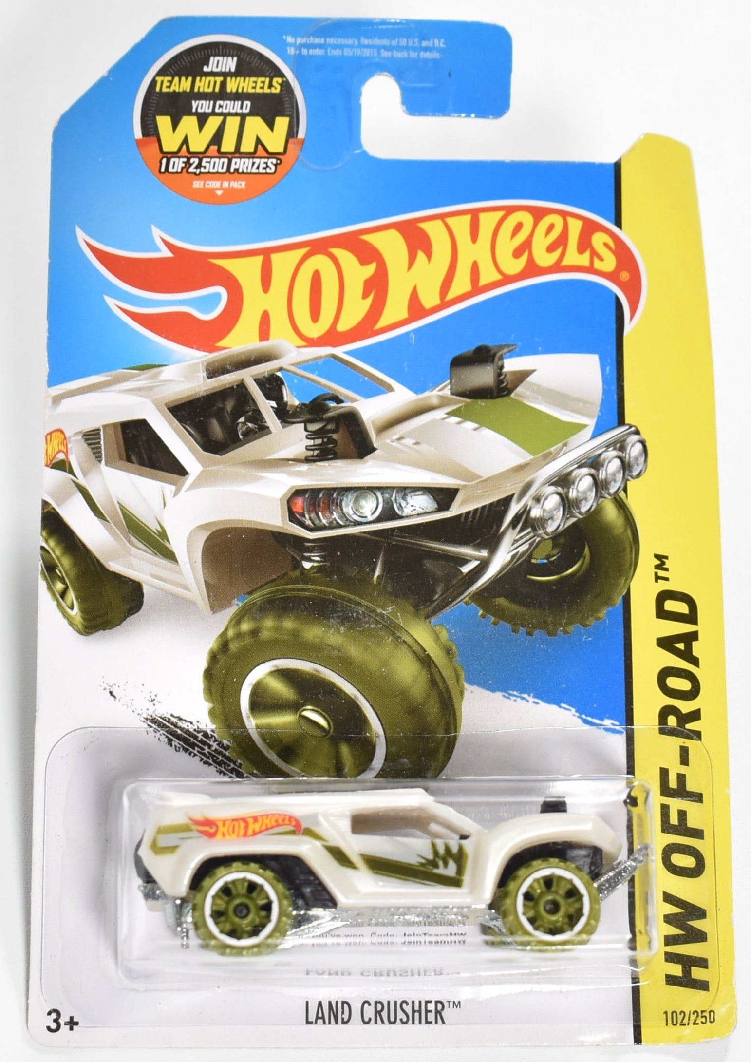 Land Crusher 102-250 Off Rod Hot Wheels car