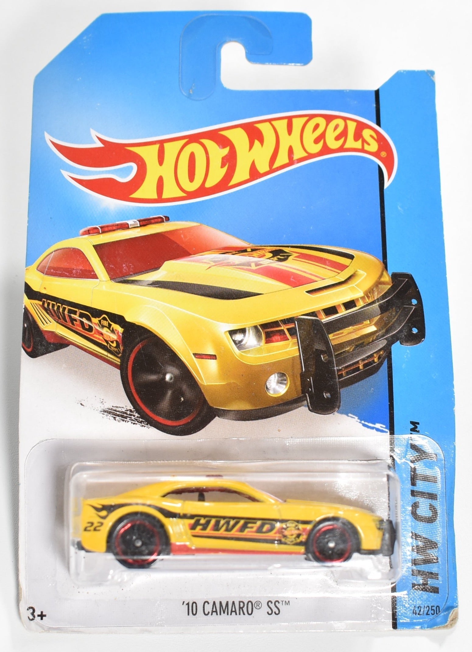 Hot Wheels 10 Camaro SS City 42-250 Hot Wheels die cast car Mattel