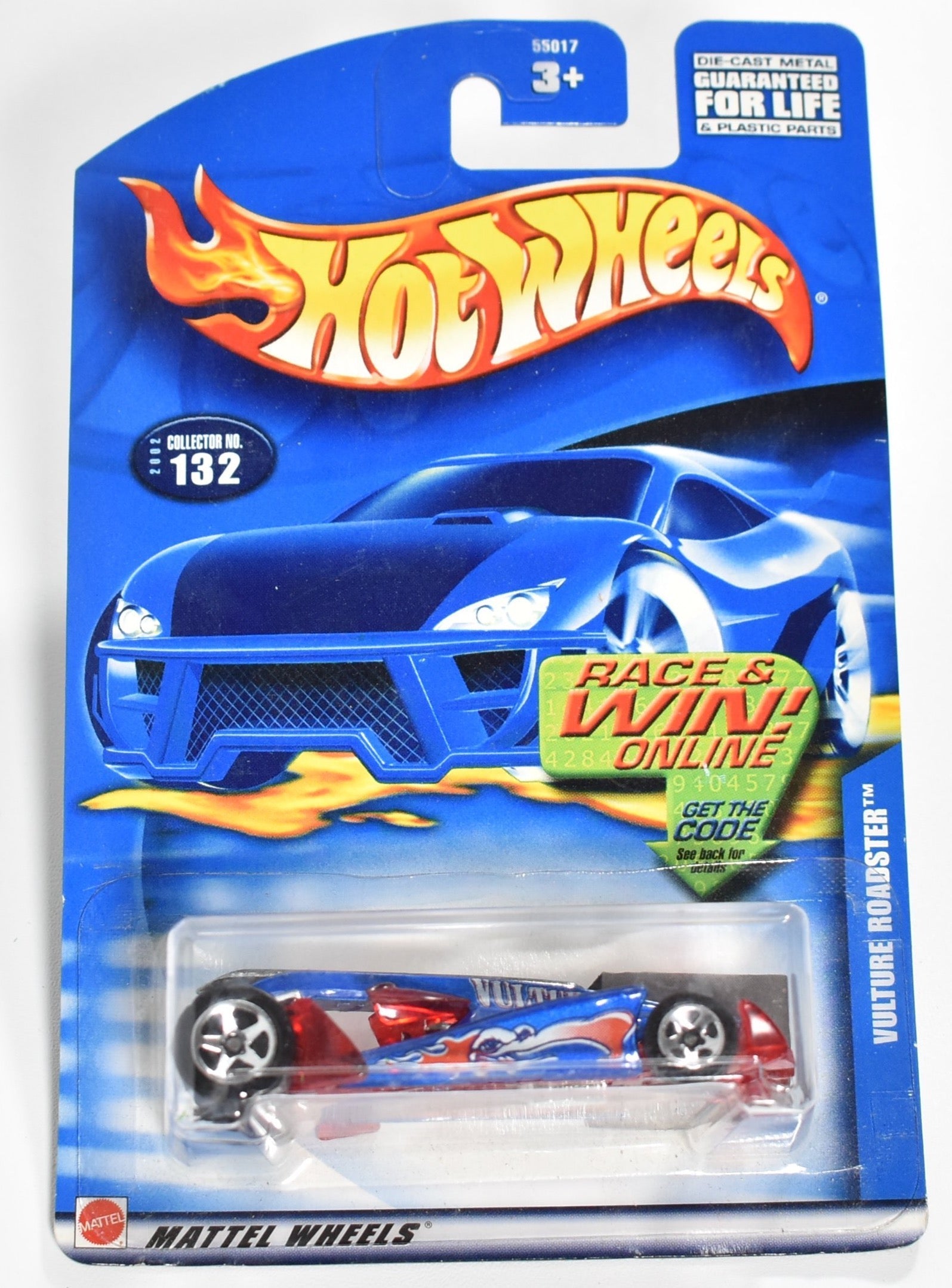 Vulture Roadster 132 2002 Hot Wheels die cast car