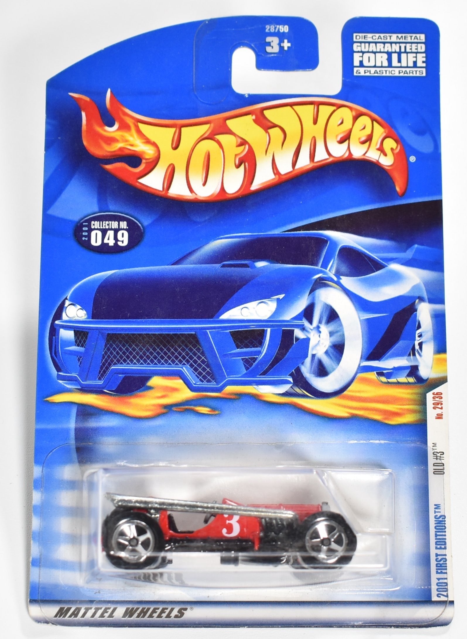 Hot Wheels 2001 First Edition Old 3 049 Hot Wheels car Mattel