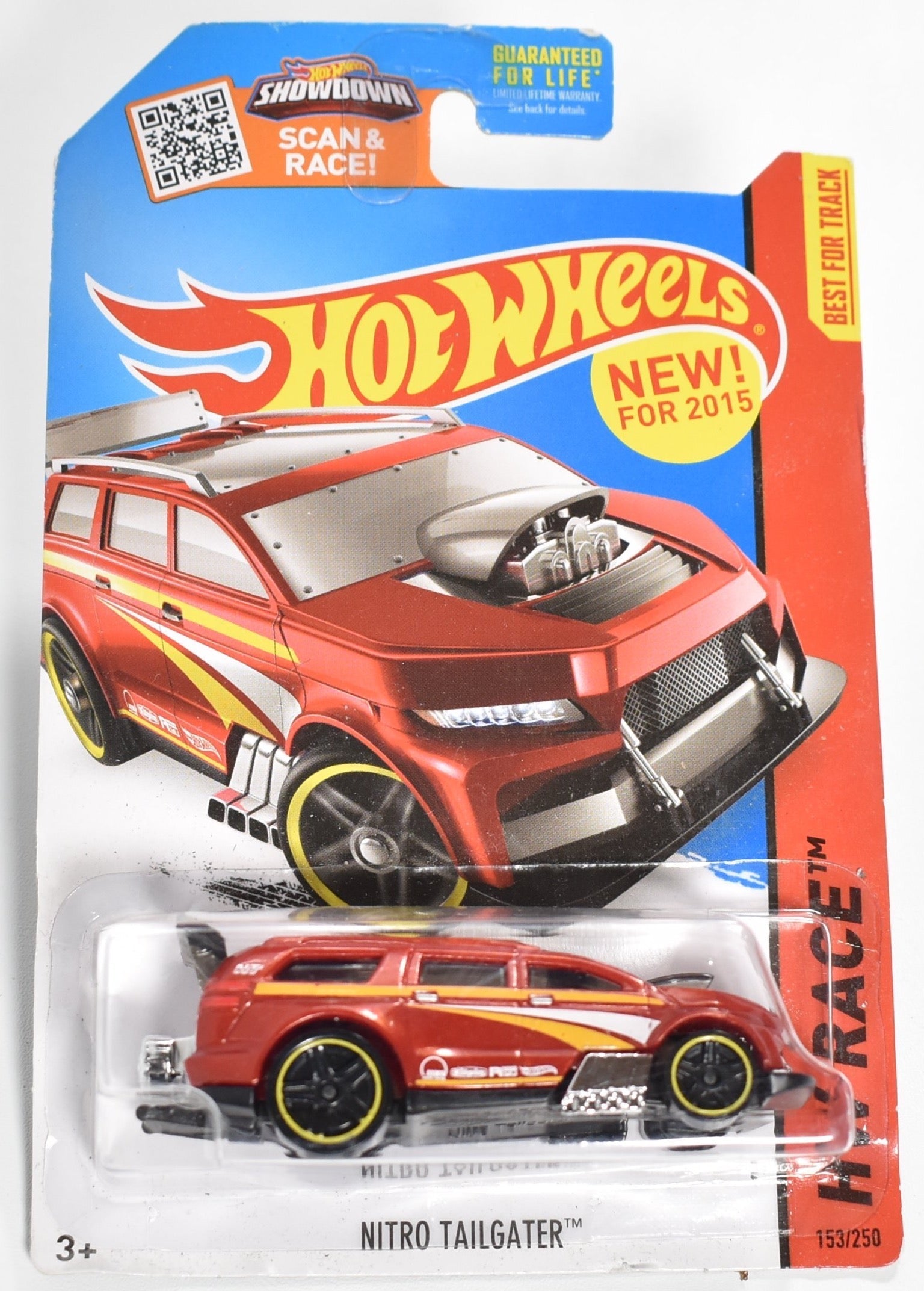 Nitro Tail Gater 152-250 Hot Wheels die cast car