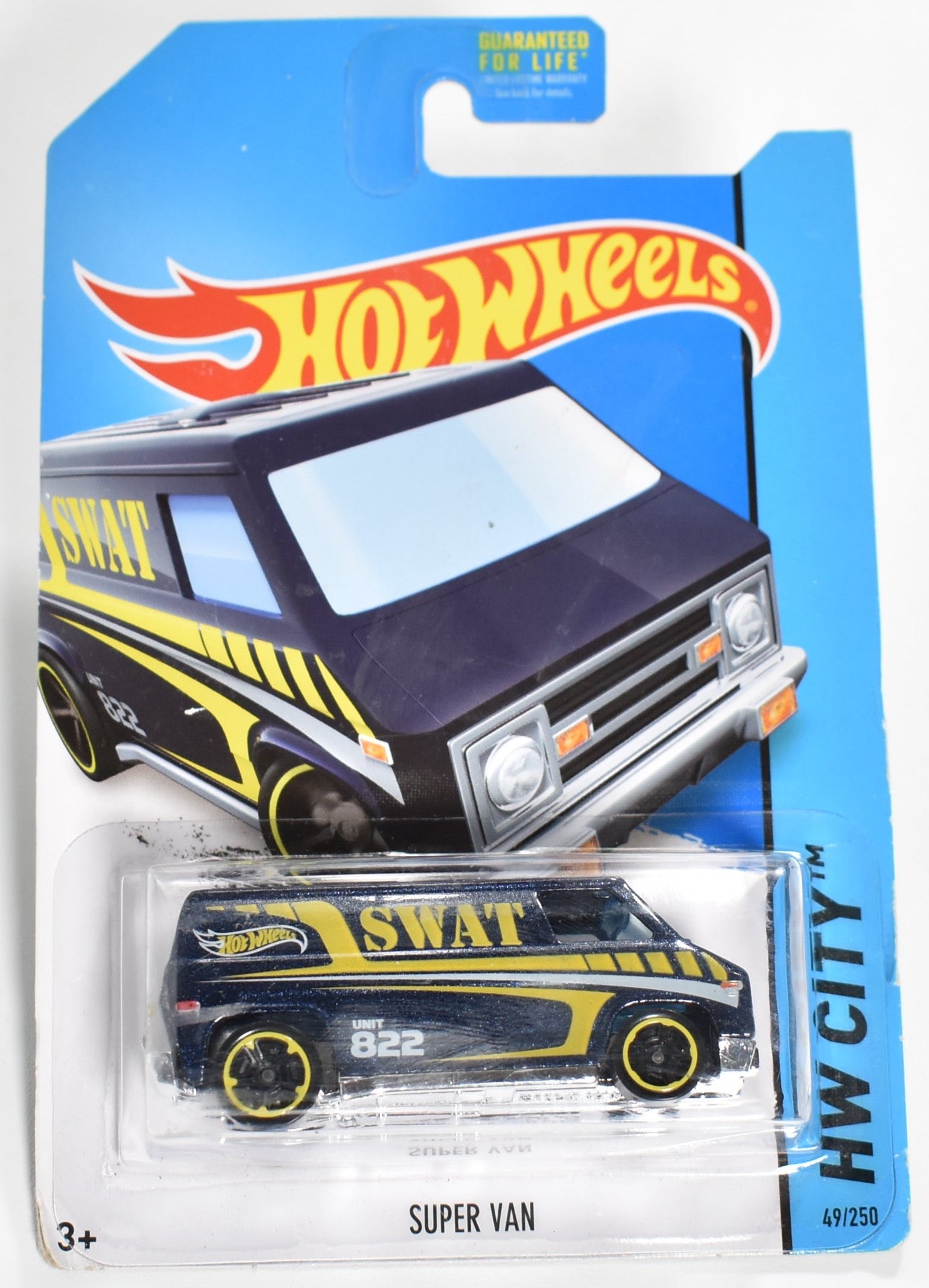 Super Van 49-250 Hot Wheels die cast car